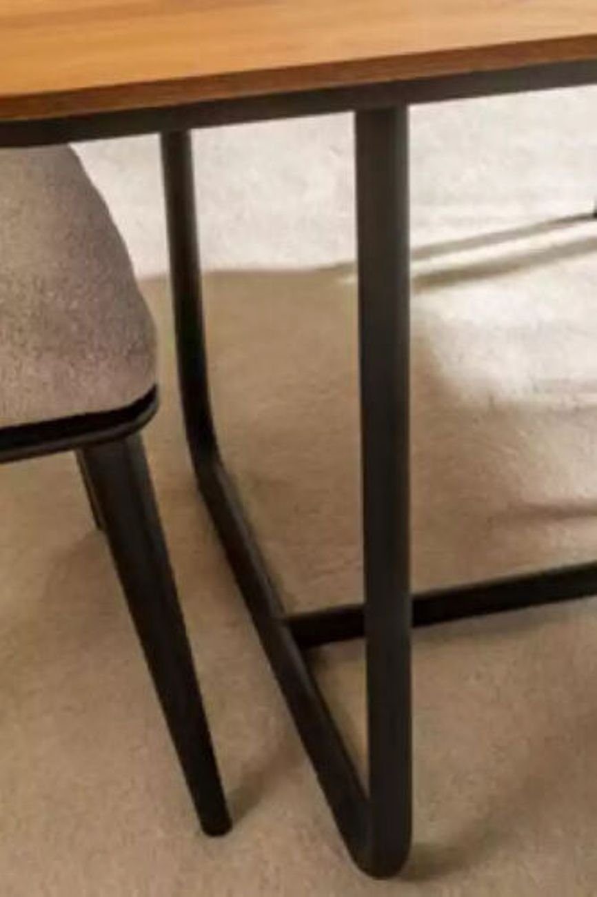 JVmoebel in cm (1-St., Esszimmer Stühle), ohne Tische Esstische Esstisch Holz Esstisch 1x nur 220x100 Möbel Made Esstisch Tisch Europa