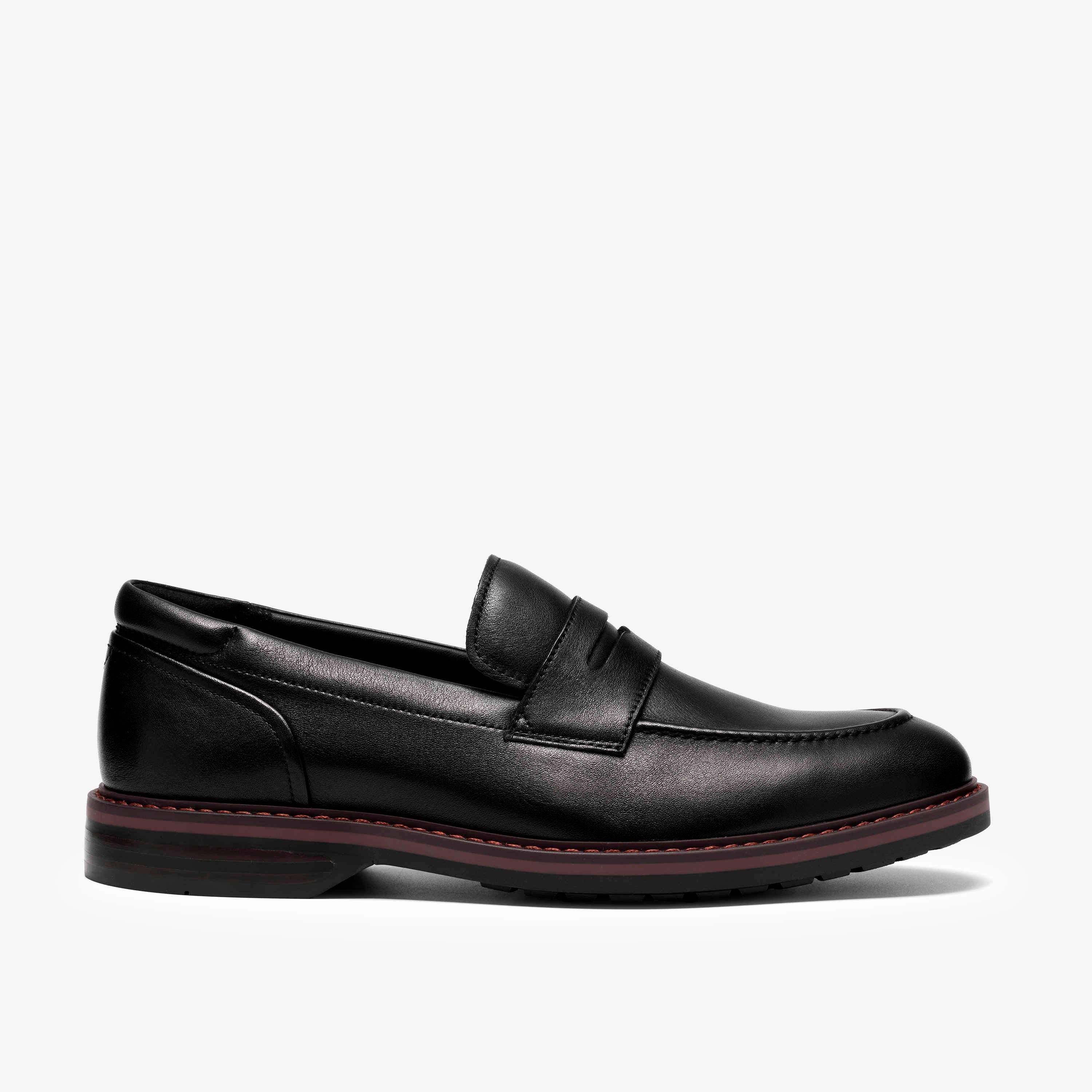 Clarks Clarcs Herren Slipper - 263201107 in schwarz Slipper