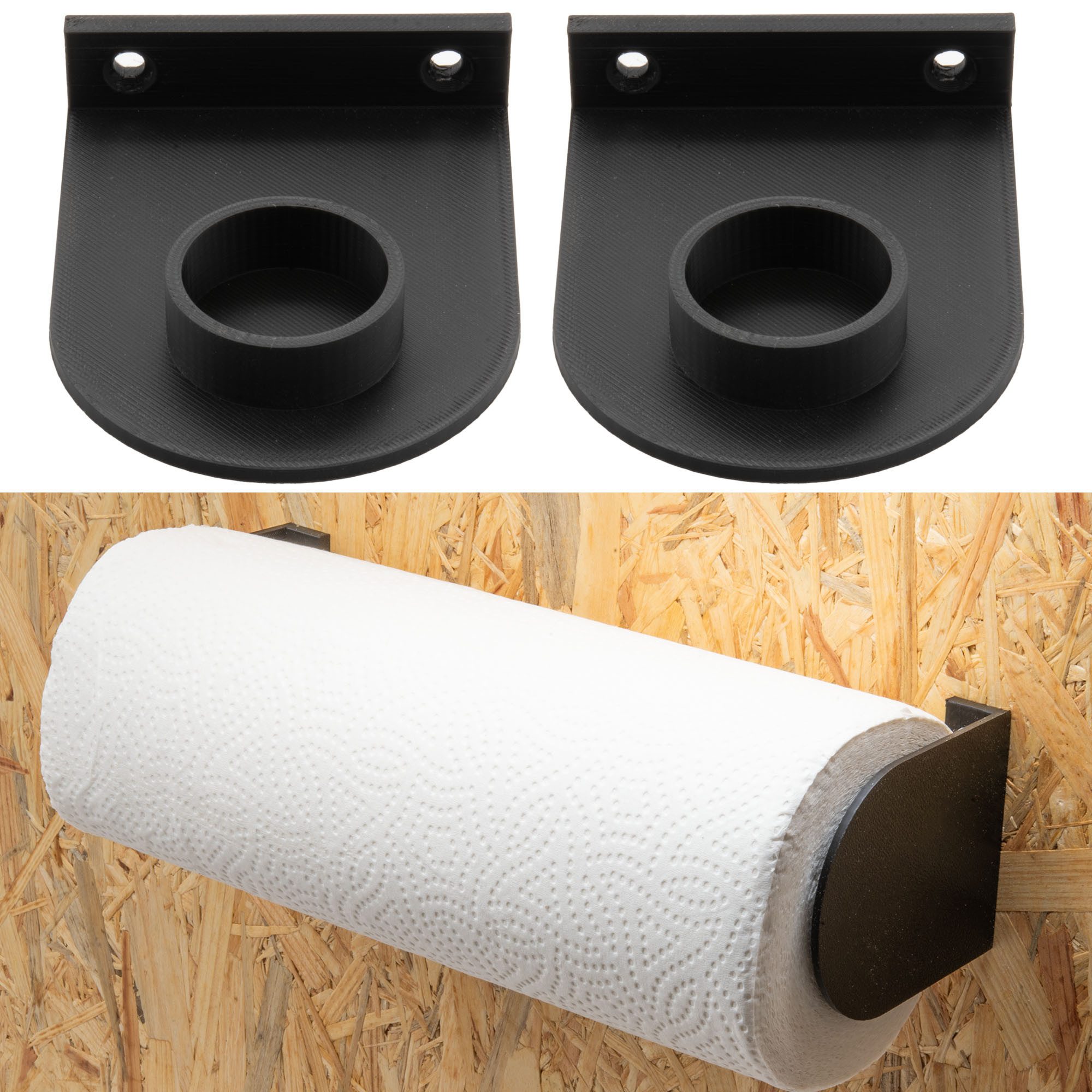 TSB Werk Werkzeughalter Papierrollenhalter Werkzeugwand Rolle Halter, Küche günstig online kaufen