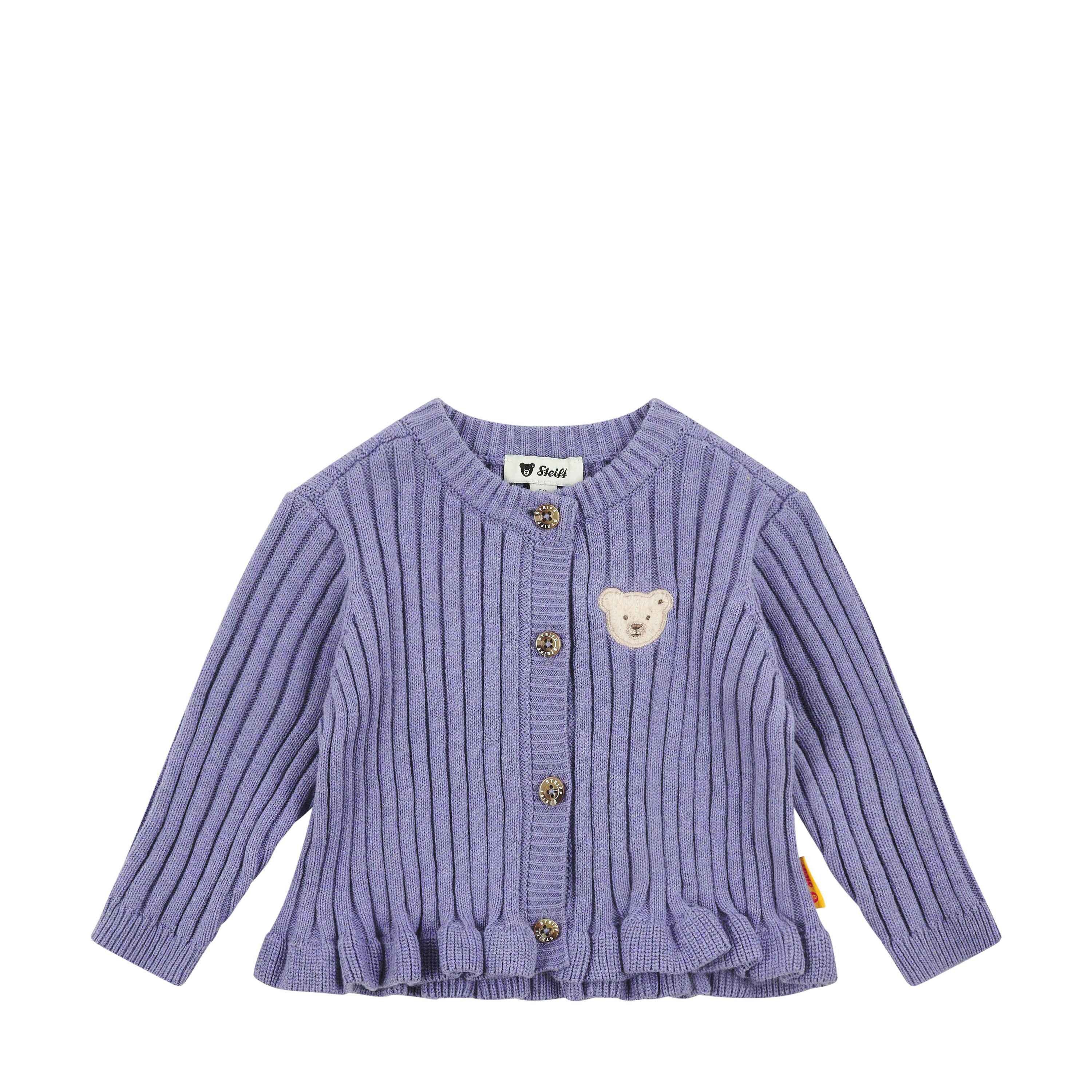 Steiff Strickjacke Strickjacke Woof & Fluff