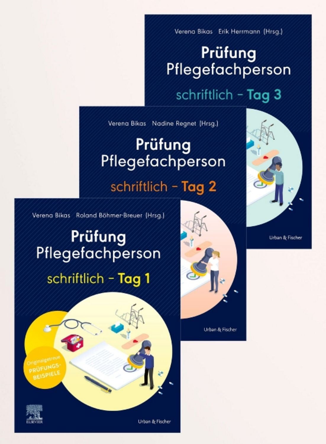 Lernpaket Schriftliche Prüfung Pflege / Erik Herrmann