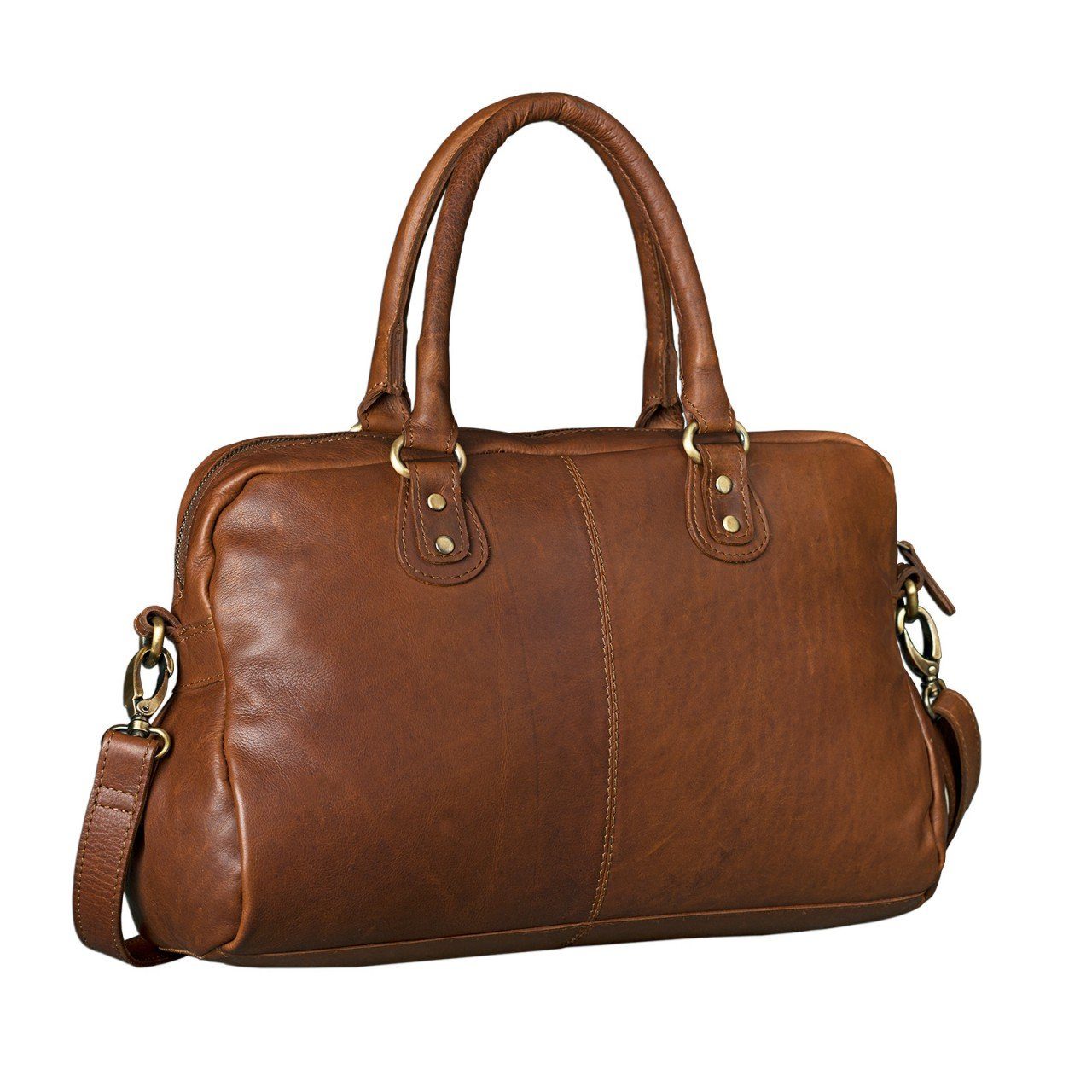 STILORD Handtasche Vintage Damen Handtasche Umhängetasche geflochtenes Leder