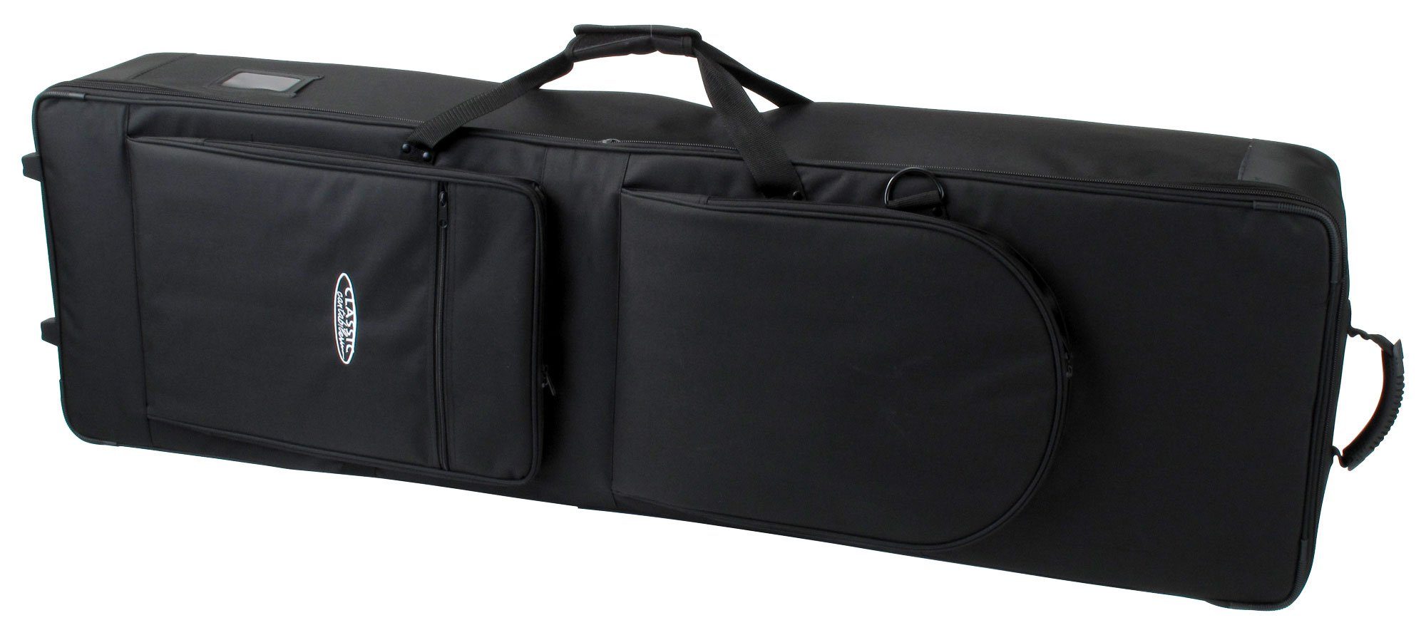 Piano-Transporttasche Keyboardtasche mit Rollen - 140 x 46 x 16 cm