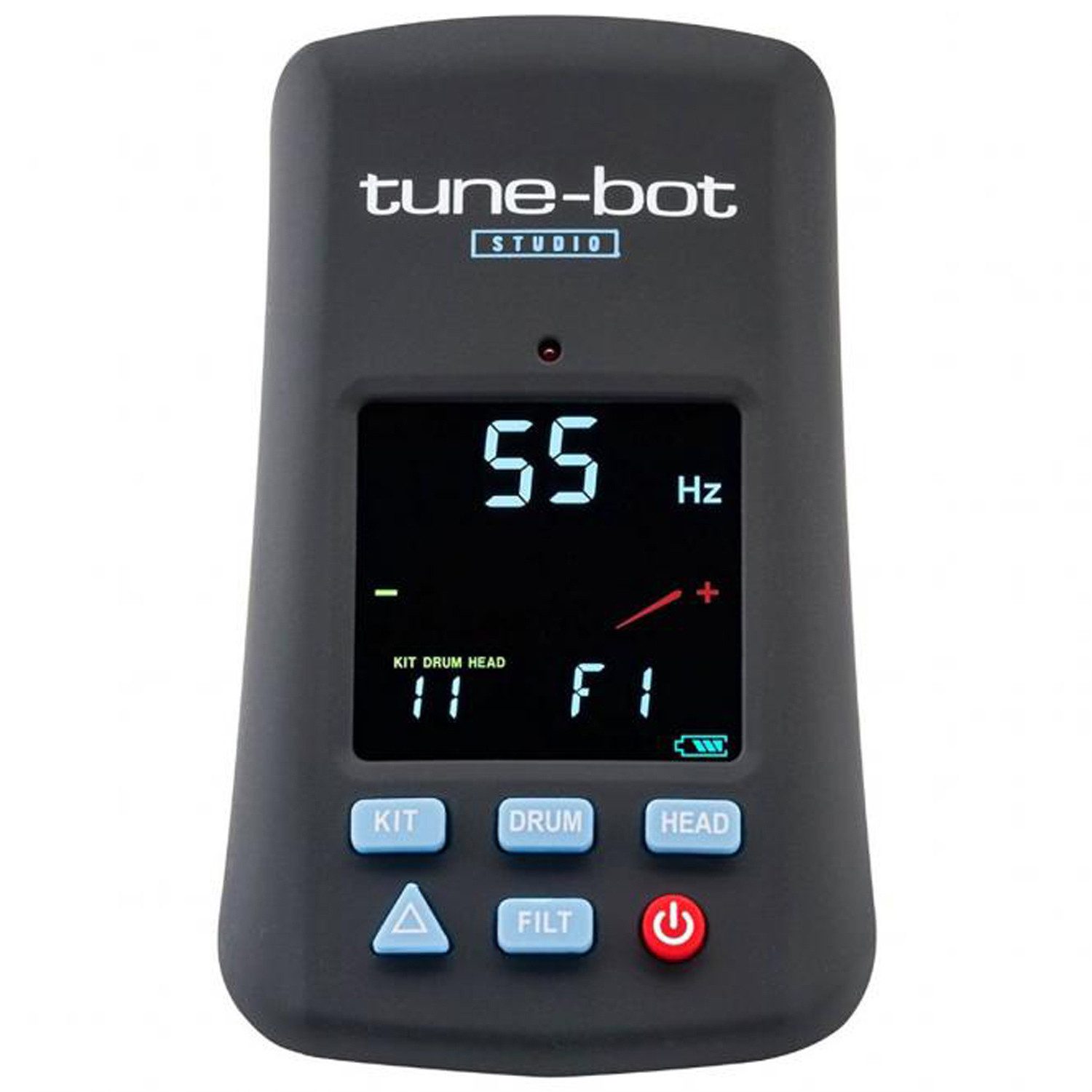 Overtone Labs Schlagzeug Overtone Labs Stimmgerät Tune-Bot Studio für Schlagzeug.,Am Spannreif montierbar, Schlagzeug, Am Spannreif montierbar