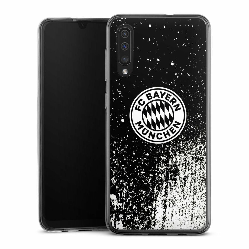 Handyhülle FC Bayern München Offizielles Lizenzprodukt FCB Splatter Schwarz - FCB