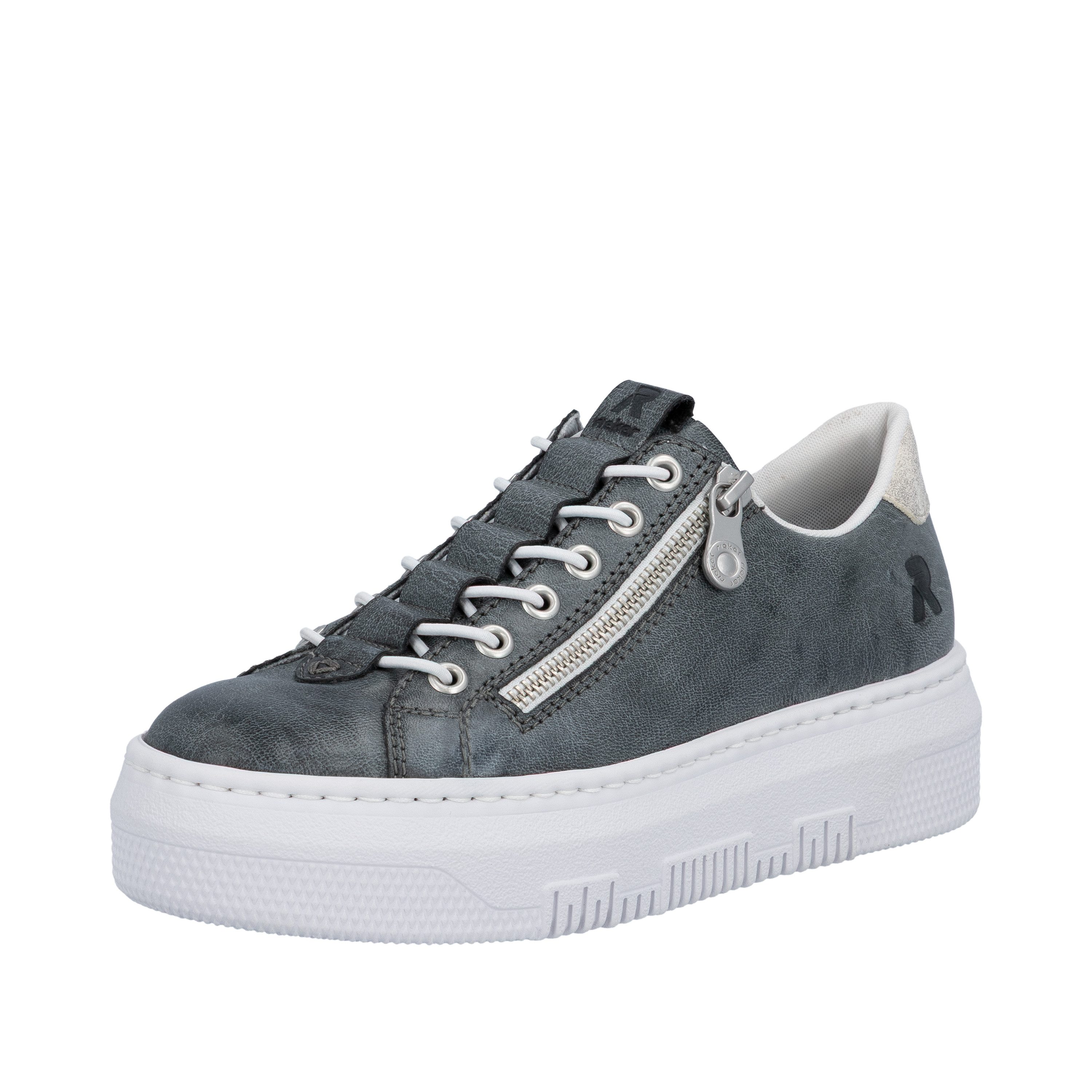 Rieker Plateausneaker Sneaker, Slip-On Sneaker, Slipper mit Schaftrandpolst günstig online kaufen