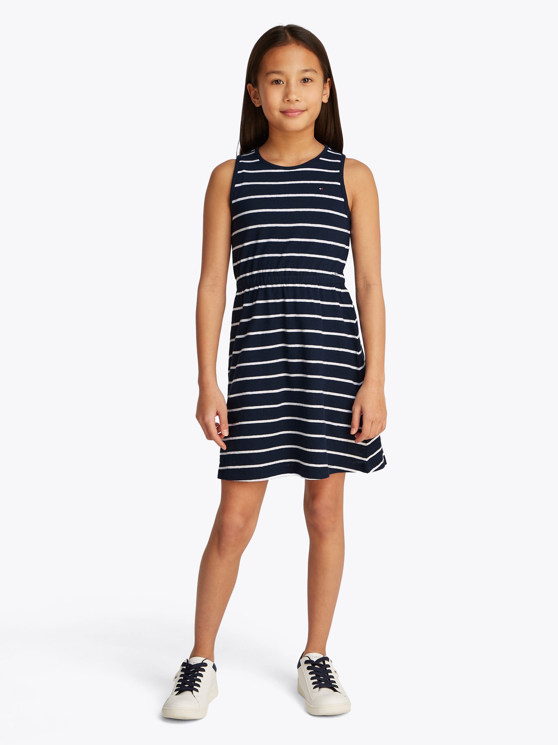 Tommy Hilfiger Jerseykleid LINEN JERSEY DRESS günstig online kaufen