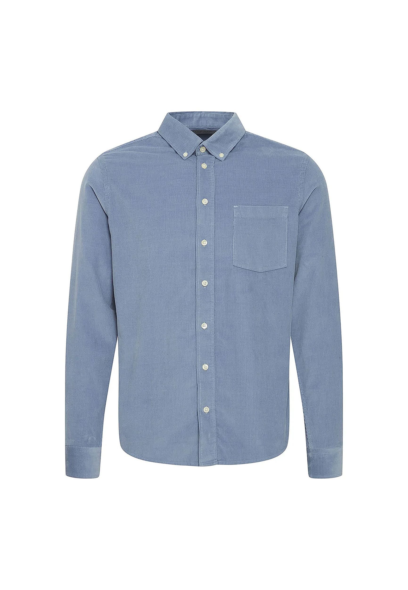 Casual Friday Langarmhemd aus Cord mit günstig online kaufen