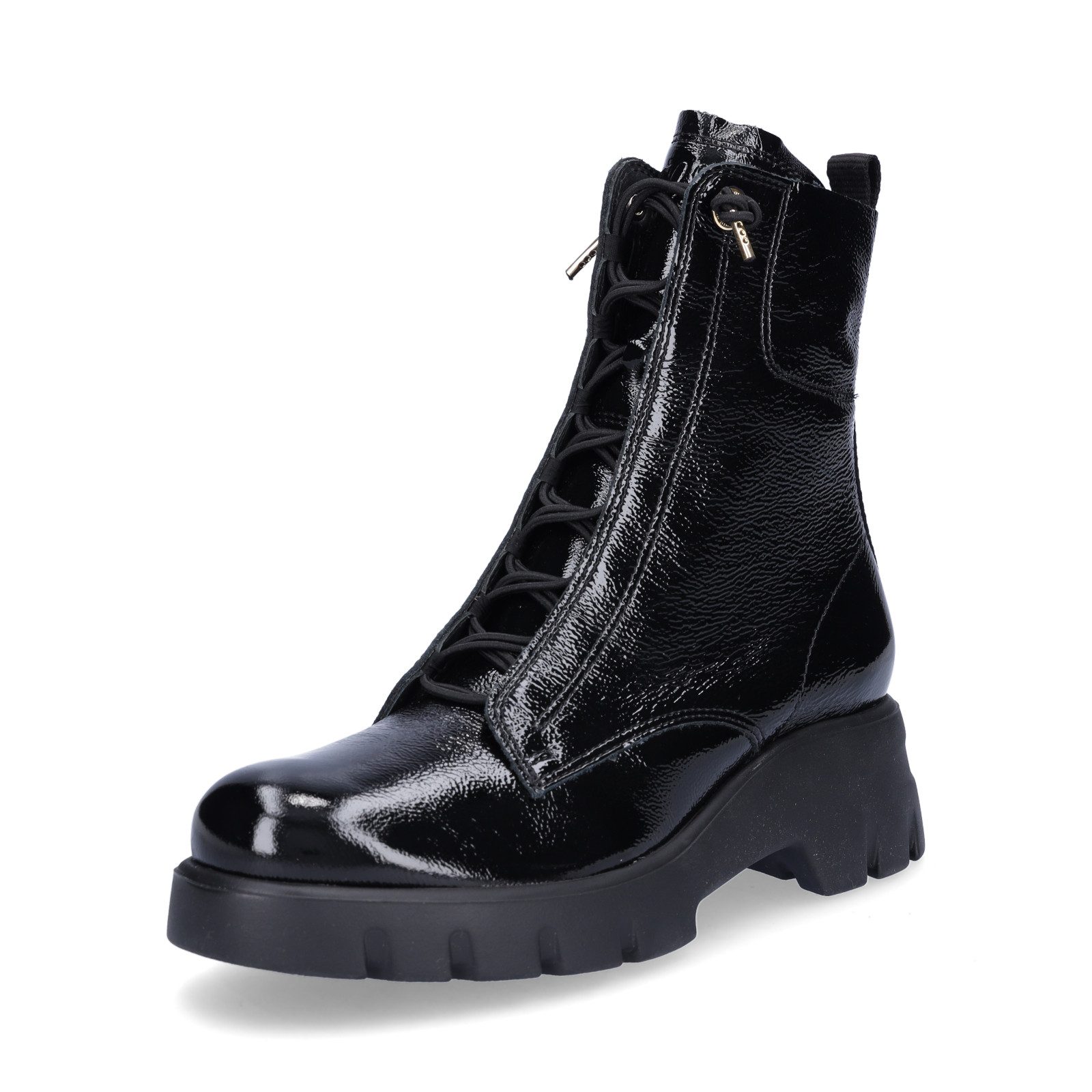 Paul Green Paul Green Damen Stiefelette schwarz Lack Stiefelette günstig online kaufen