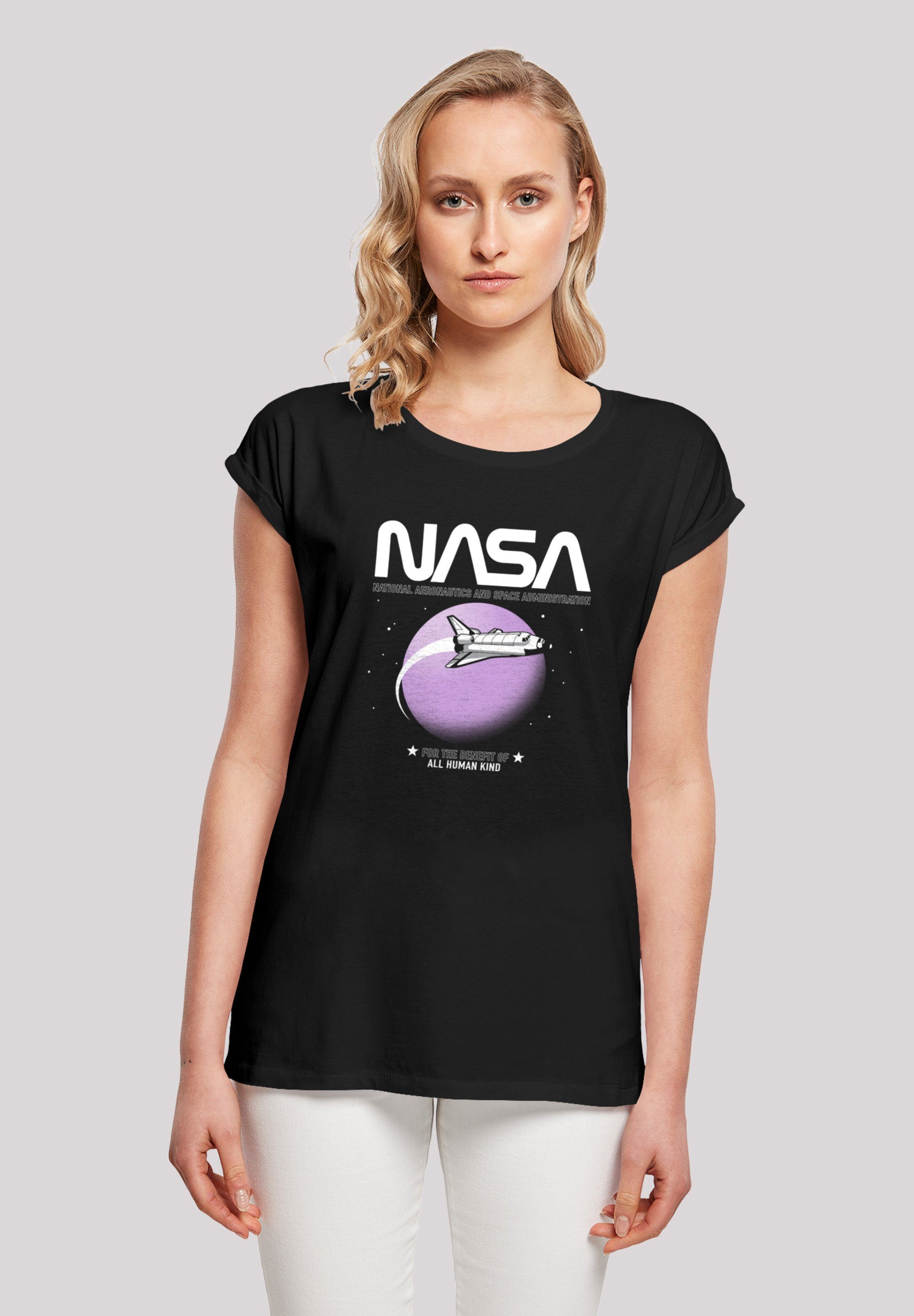 und S Shuttle Orbit\' T-Shirt cm Print, Größe Model groß Das F4NT4STIC ist NASA trägt 170