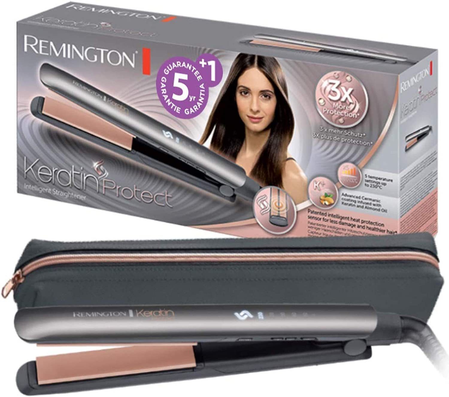 Remington Glätteisen S8598 Keratin Protect Keramik