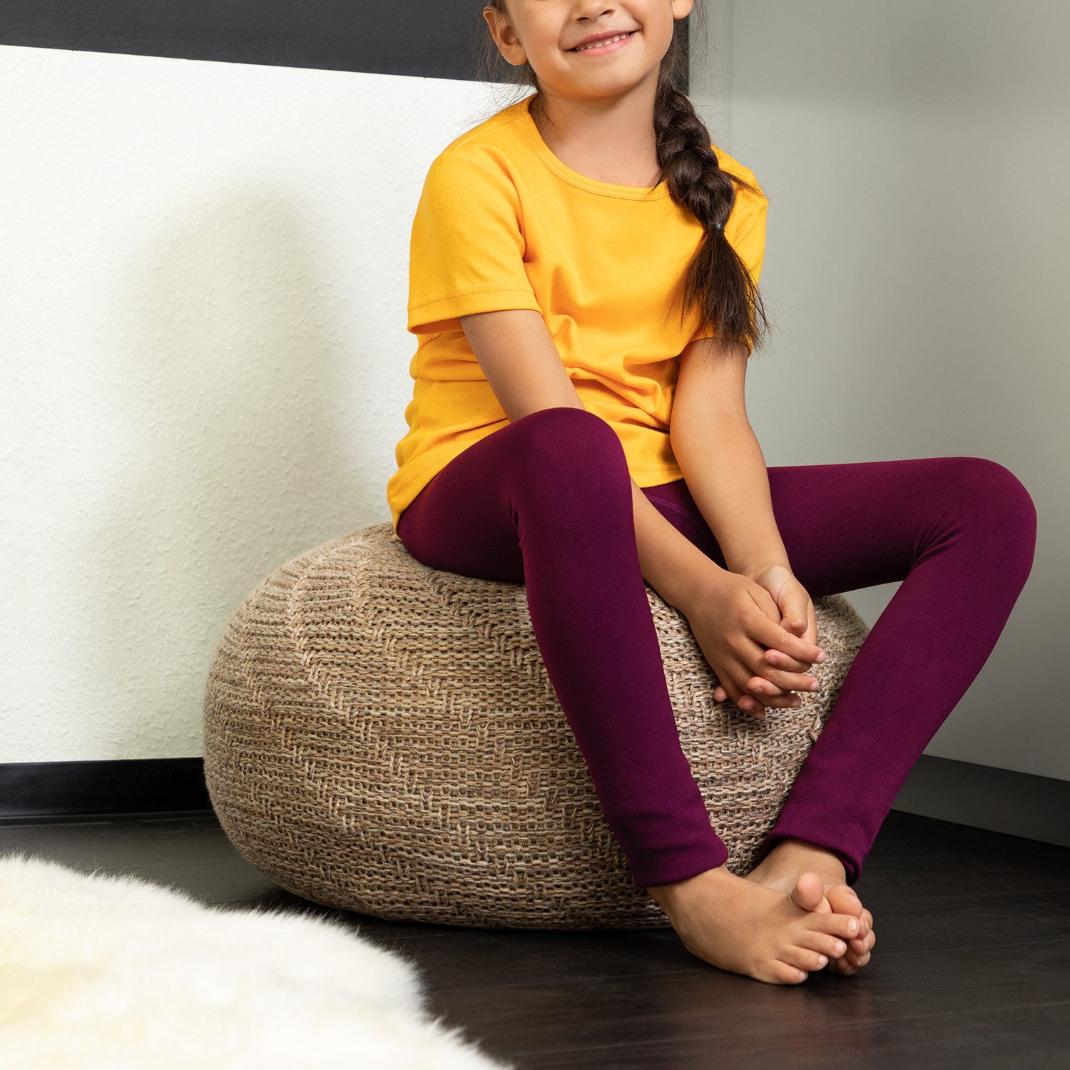 celodoro Funktionsleggings Kinder Thermo Leggings (1er oder 2er) mit Innenfleece