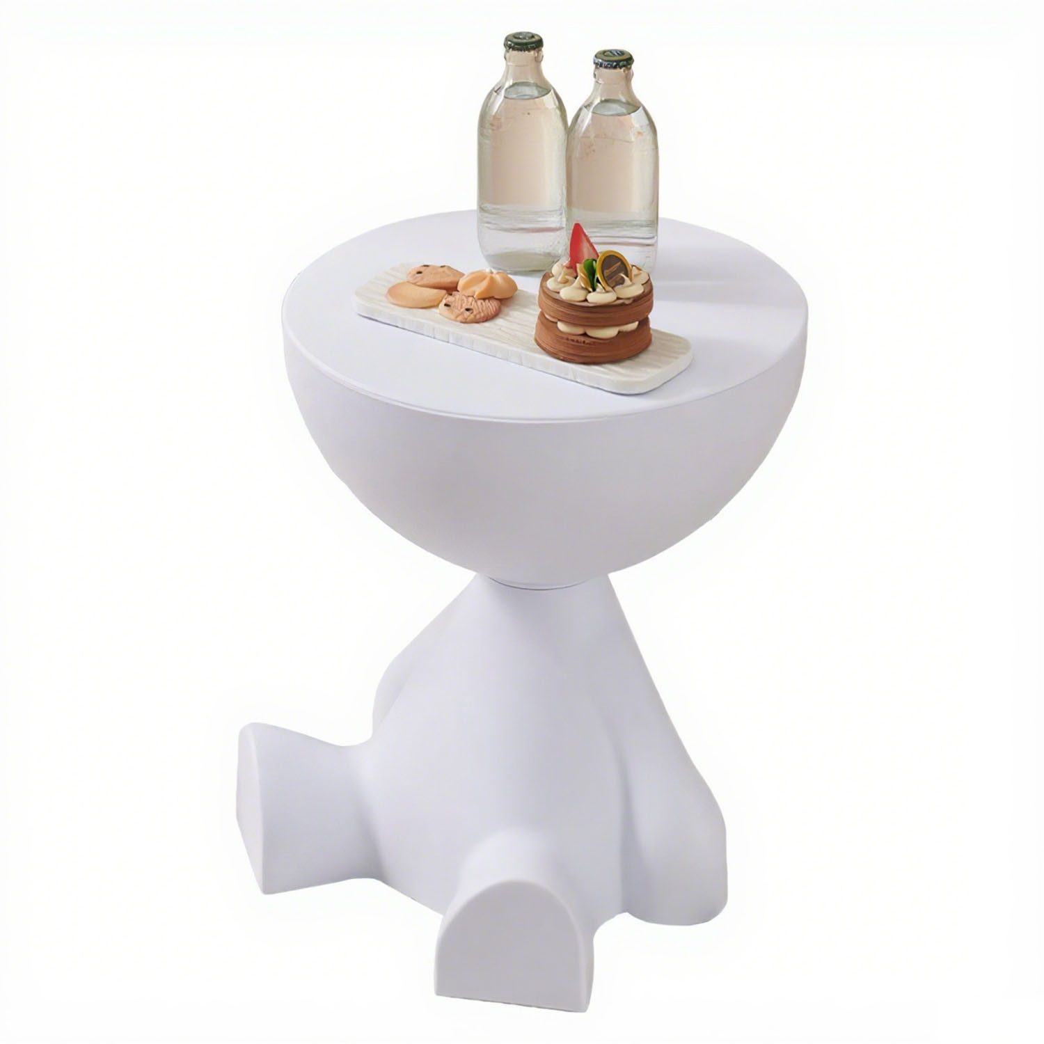 HEYHIPPO Beistelltisch Mini-Beistelltisch,runder Couchtisch,L36× H41cm, PP- günstig online kaufen