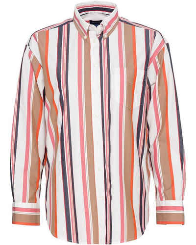 Gant Hemdbluse Bluse Multi Stripe