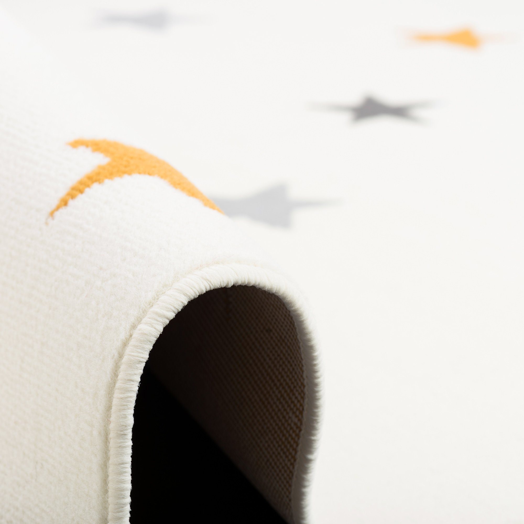 Pergamon Kinderteppich Kinder und Jugend Teppich Trendline Sterne Mix, Rechteckig, Höhe: 8 mm