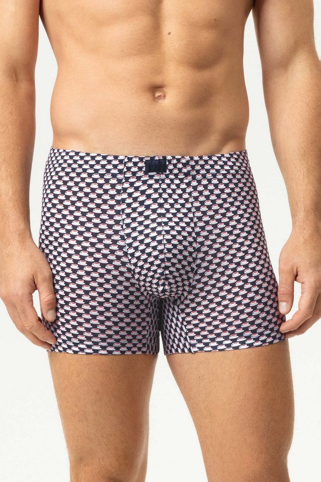 Mey Trunk Mey Trunk Shorty Serie Espresso Lovers mit Print (1-St., 1) Moderne Trunks, Gemustert, softes Modal