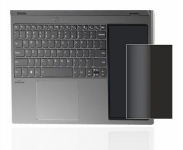 upscreen Blickschutzfolie für Lenovo ThinkBook Plus Gen 3 (Unteres Display), Displayschutzfolie, Blaulichtfilter Privacy Folie Schutzfolie Sichtschutz klar Anti-Spy