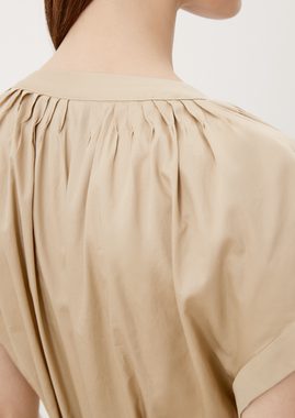 s.Oliver BLACK LABEL Minikleid Kleid mit Bindeband Raffung