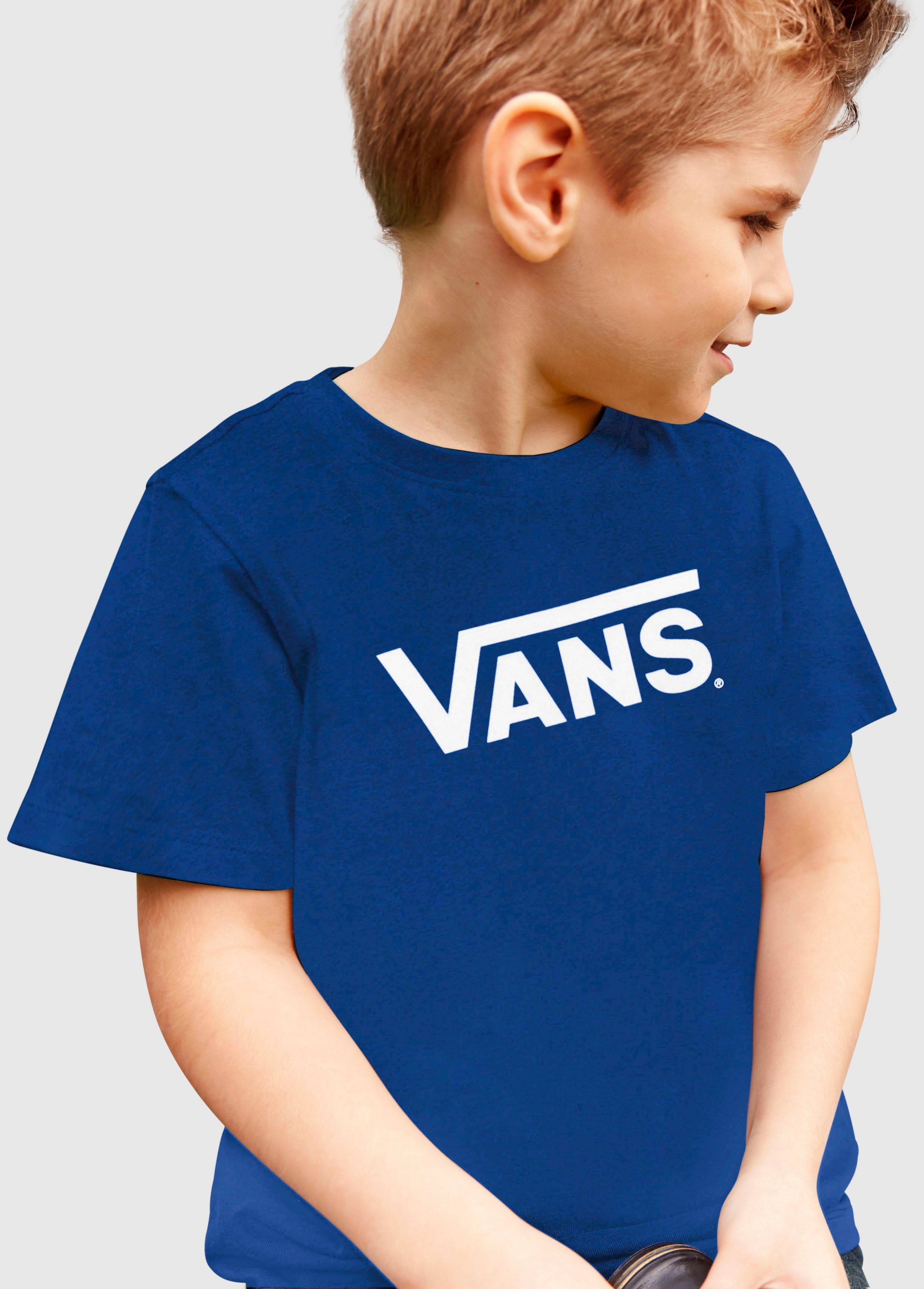 Vans T-Shirt BY VANS CLASSIC KIDS white blue