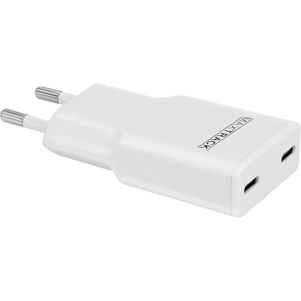 Maxtrack Maxtrack Ladeadapter 30 W 2x USB-C® USB PD 3.0, Fast Charge USB-Ladegerät (MQ3L)