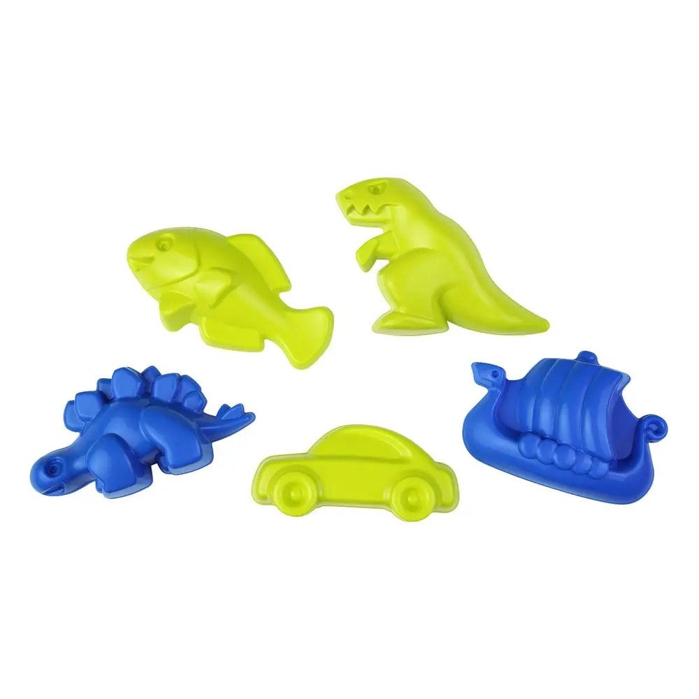 SIMM Spielwaren Sandform Sandset, 5-teilig mit Dinos, Netz
