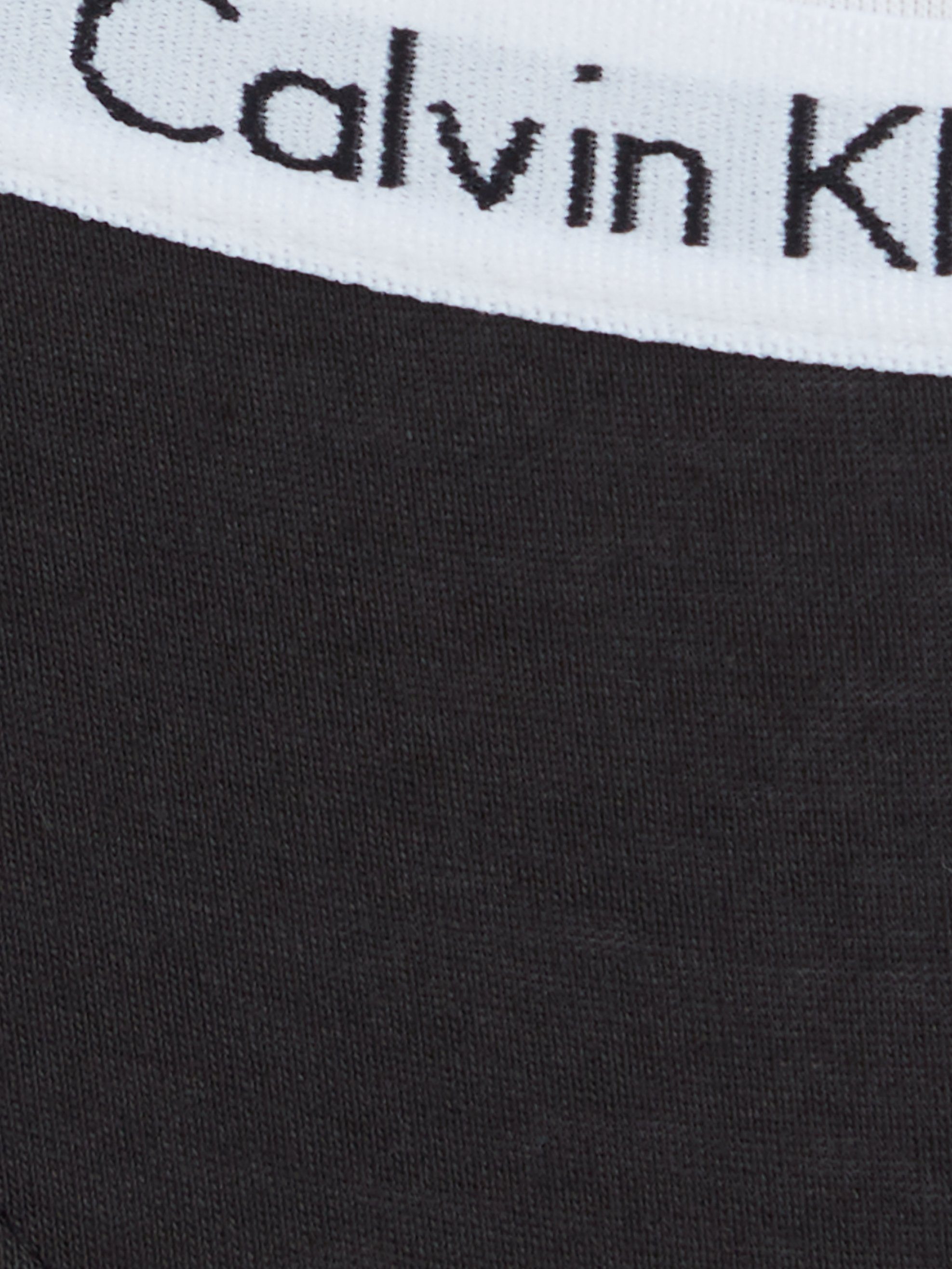mit Underwear Klein Logobund schwarz Bikinislip klassischem Calvin