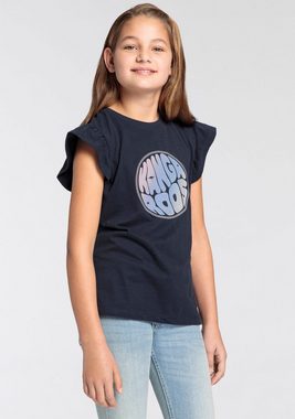 KangaROOS T-Shirt Kangaroos Mädchen, mit modischen Rüschenärmeln