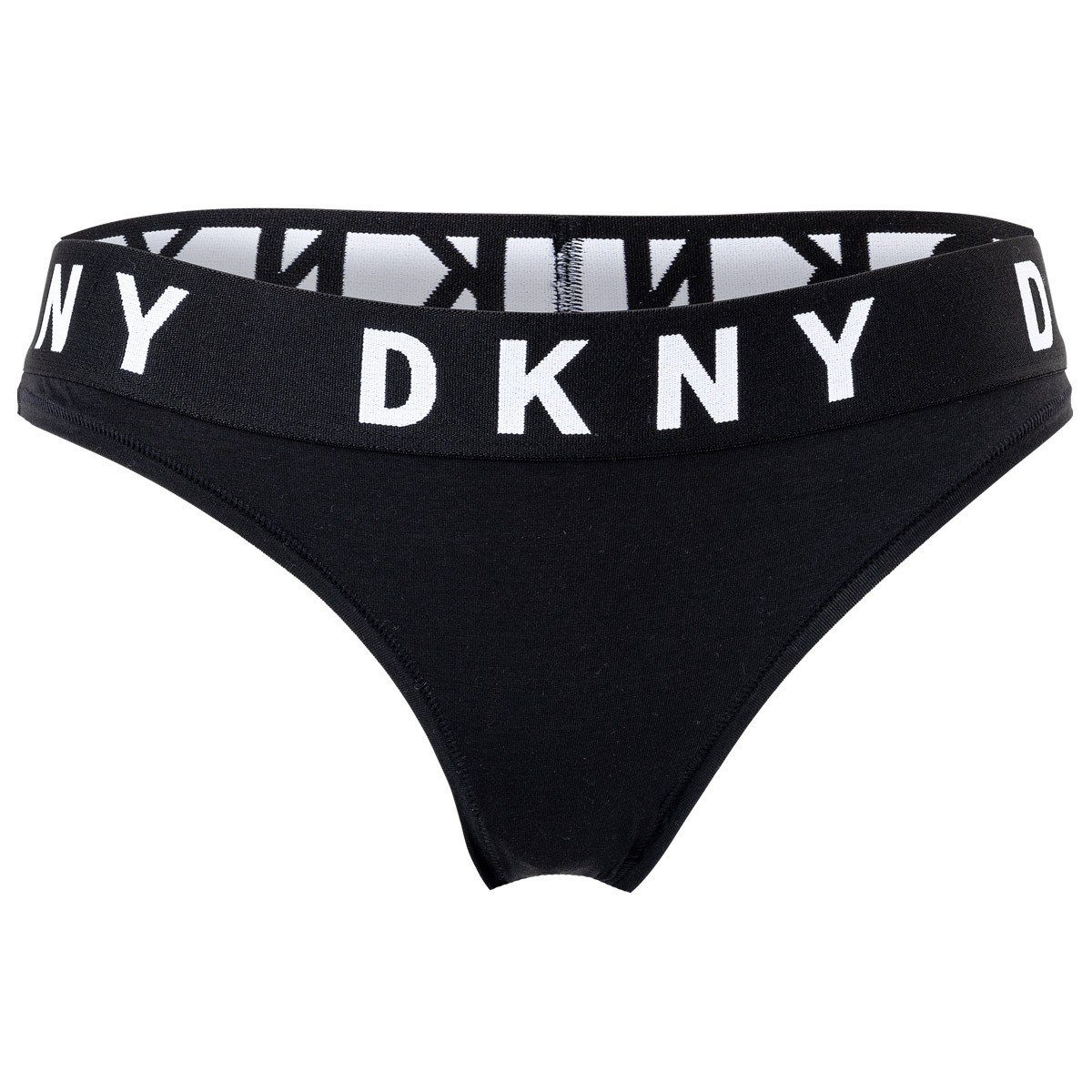 DKNY Panty Damen Slip - Brief, Cotton Modal Stretch Schwarz