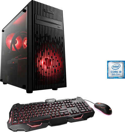 CSL HydroX T9189 Gaming-PC (Intel® Core i9 9900KF, RTX 2060, 16 GB RAM, 500 GB SSD, Wasserkühlung)