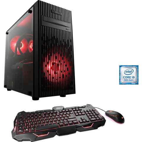 CSL HydroX T9189 Gaming-PC (Intel® Core i9 9900KF, RTX 2060, 16 GB RAM, 500 GB SSD, Wasserkühlung)