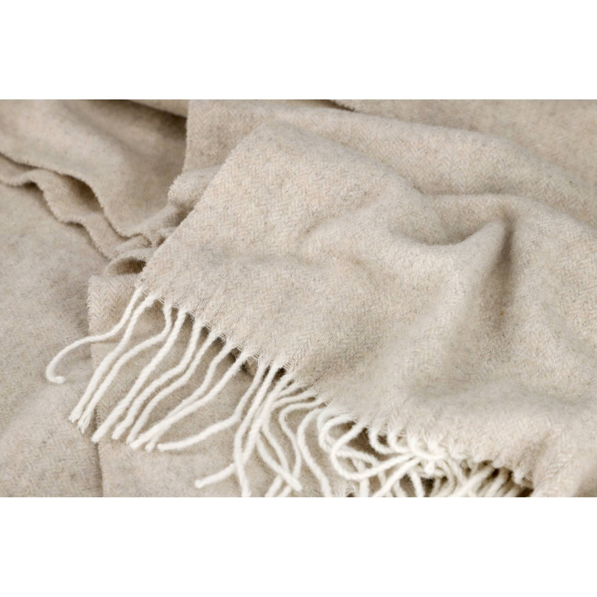 Wohndecke FACT Wohndecke, SCHÖNER WOHNEN-Kollektion, 140 x 200 cm in Beige – Bild 5 von 5