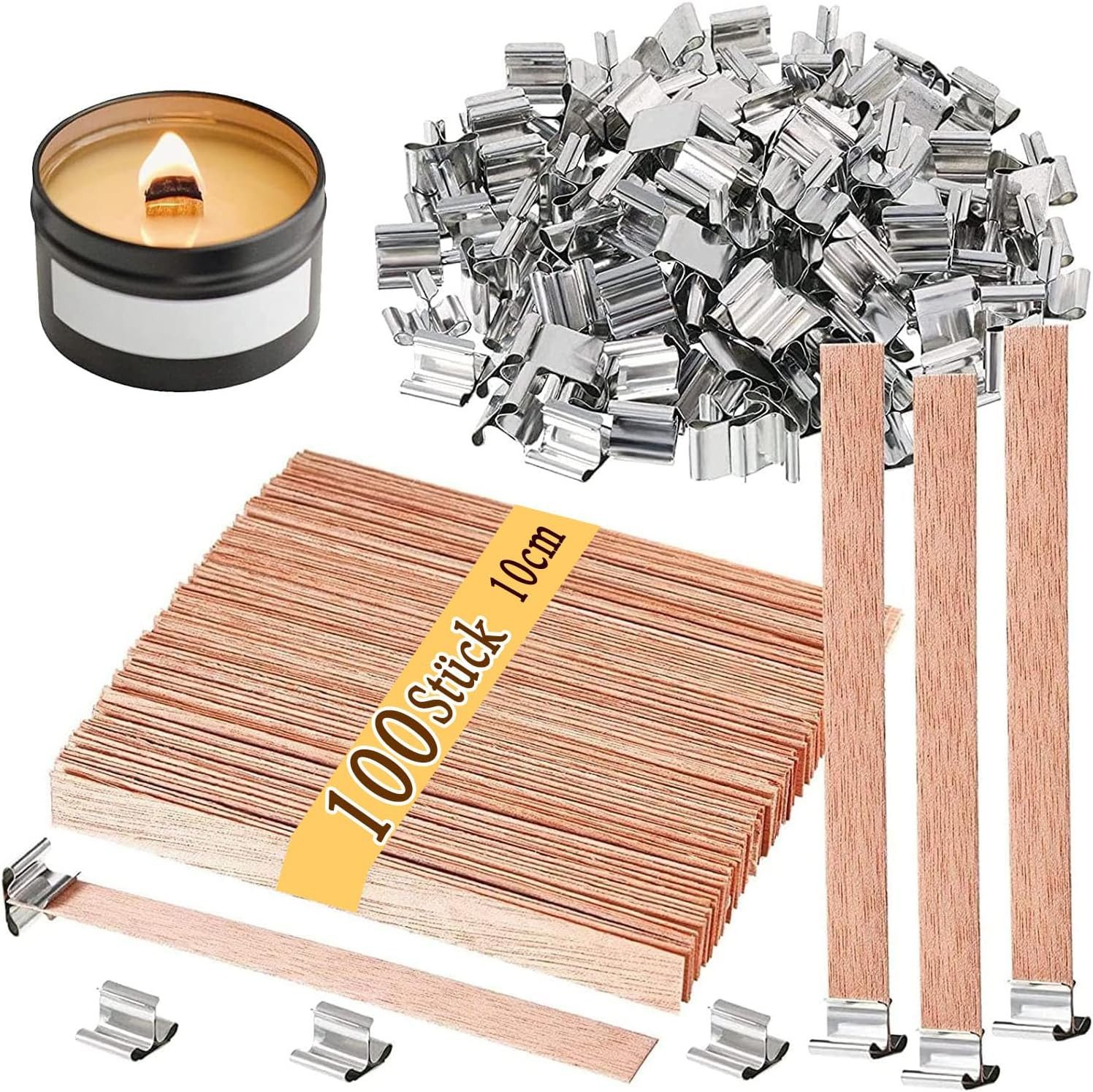 FELIXLEO Adventskerze 100 PCS Kerzendochte mit günstig online kaufen