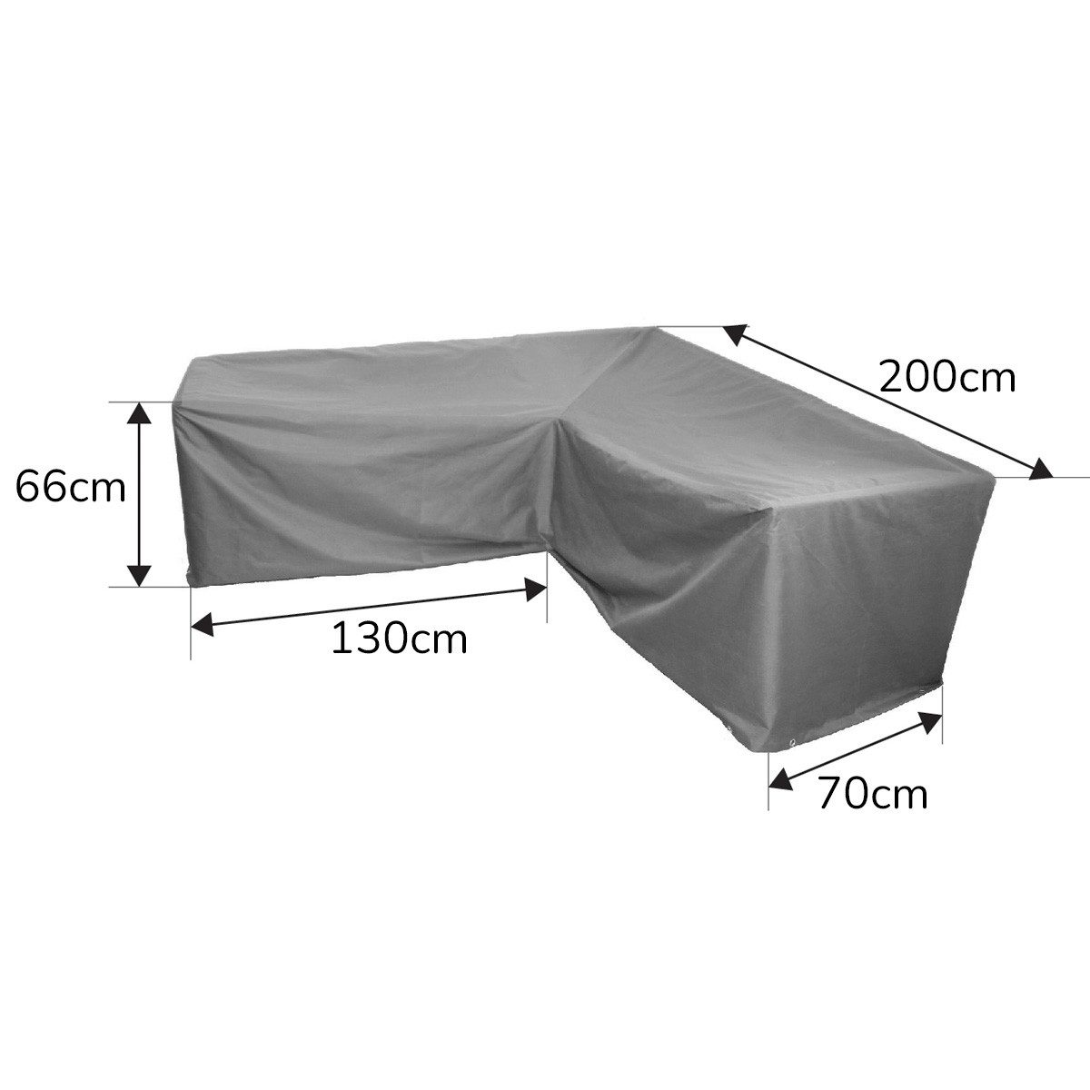 Pegaso Gartenmöbel-Schutzhülle Abdeckung Pegaso für L-Form günstig online kaufen