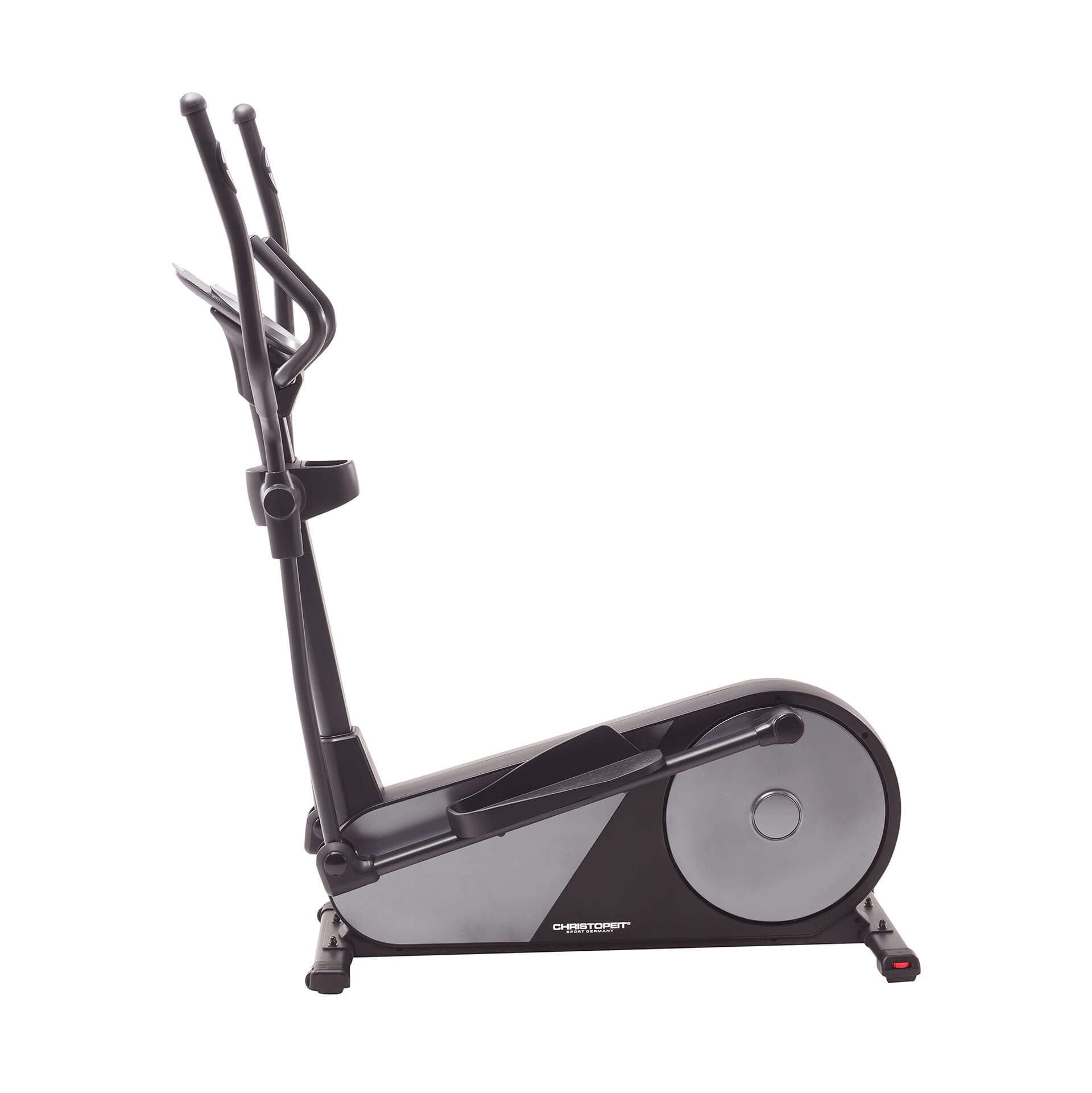 Christopeit Sport® Crosstrainer-Ergometer EL 8000 (mit Tablet-Halterung und integr. Pulsempfänger), 150 kg max. Benutzergewicht, 32 Widerstandsstufen
