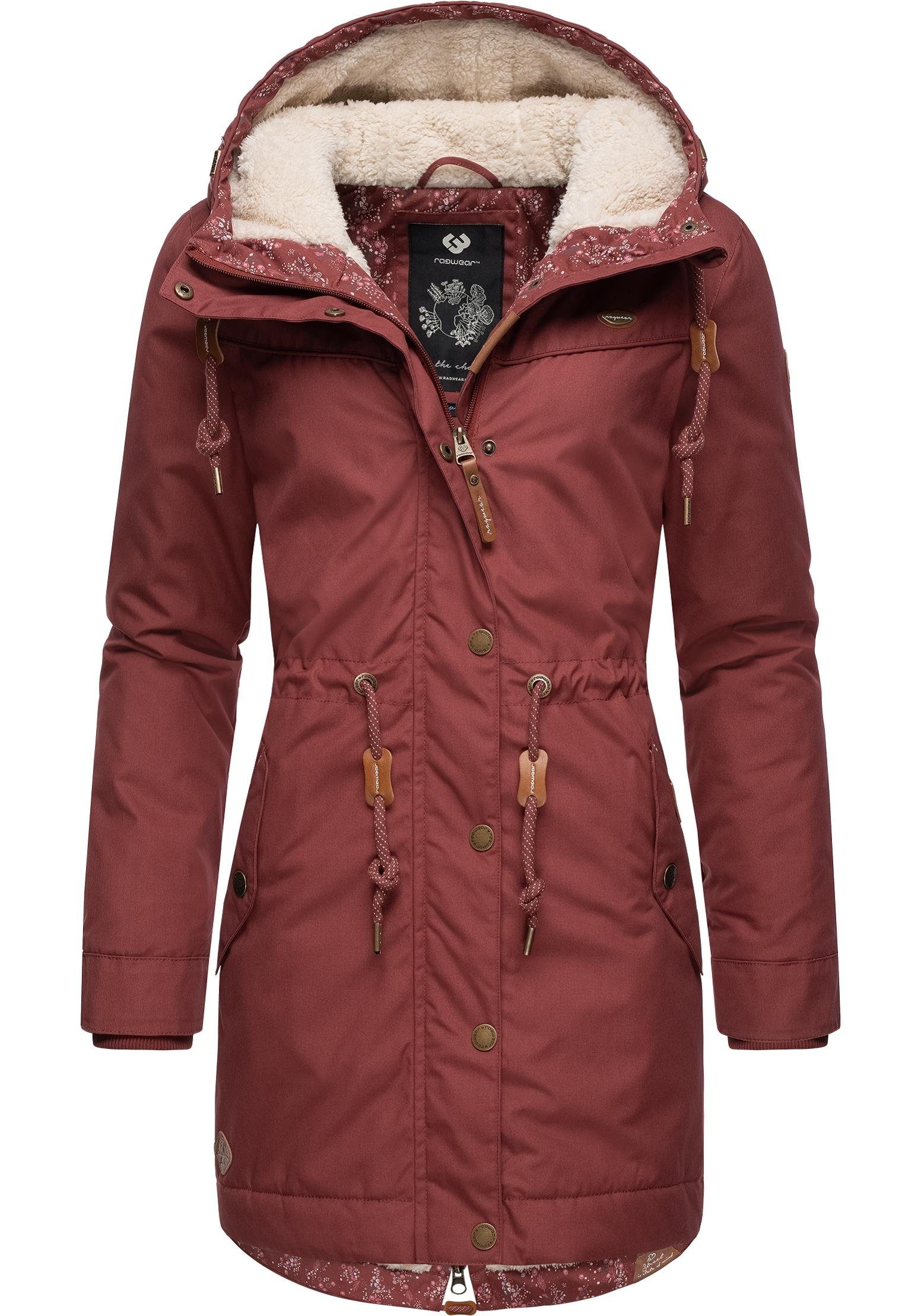 Ragwear Winterjacke YM-Canny stylischer Damen Kurzmantel günstig online kaufen