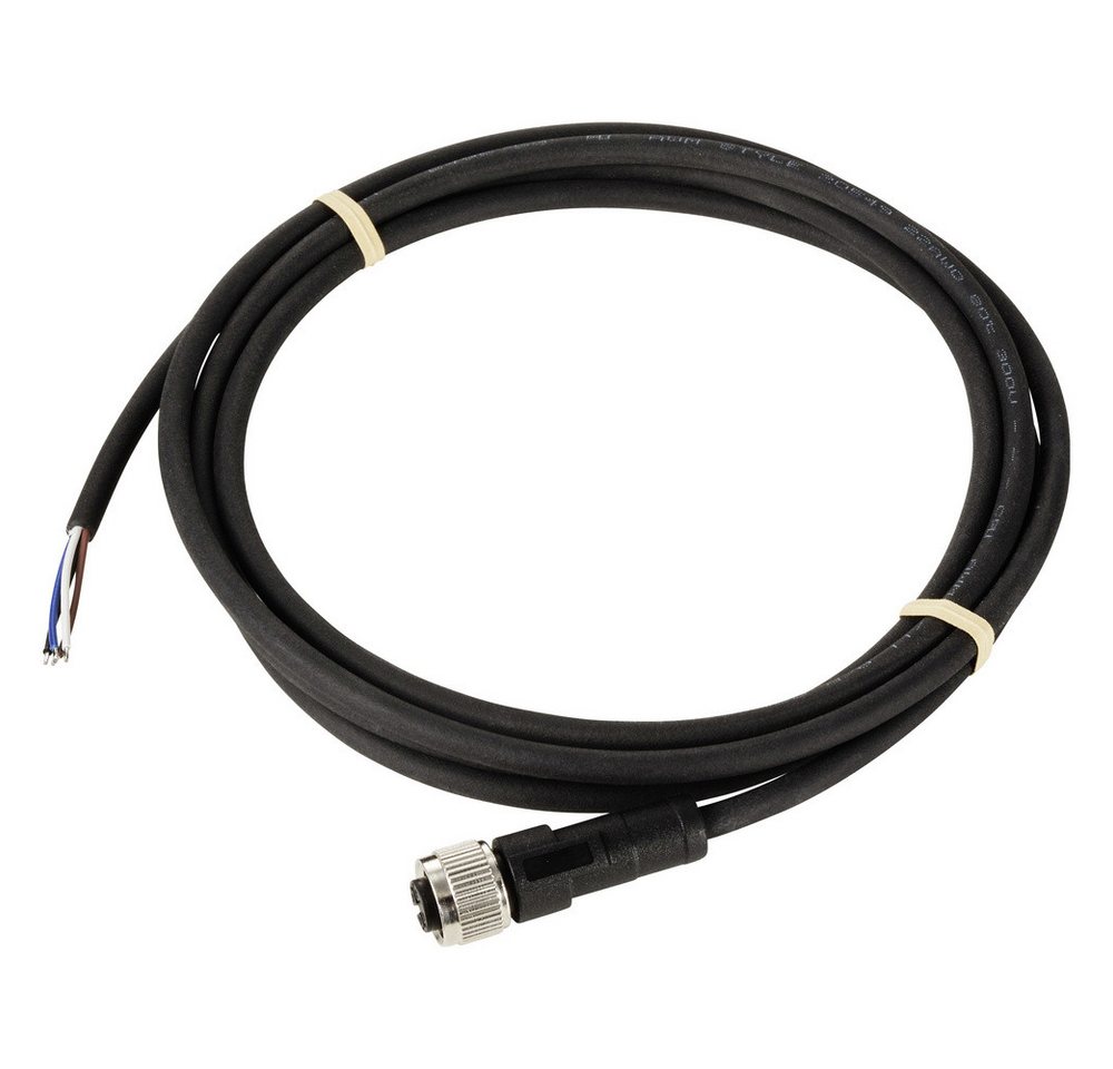 Thumbnail - TRU COMPONENTS Steckdose TRU COMPONENTS TC-12833120 Sensor-/Aktor-Anschlussleitung M12 Kupplung, TC-12833120