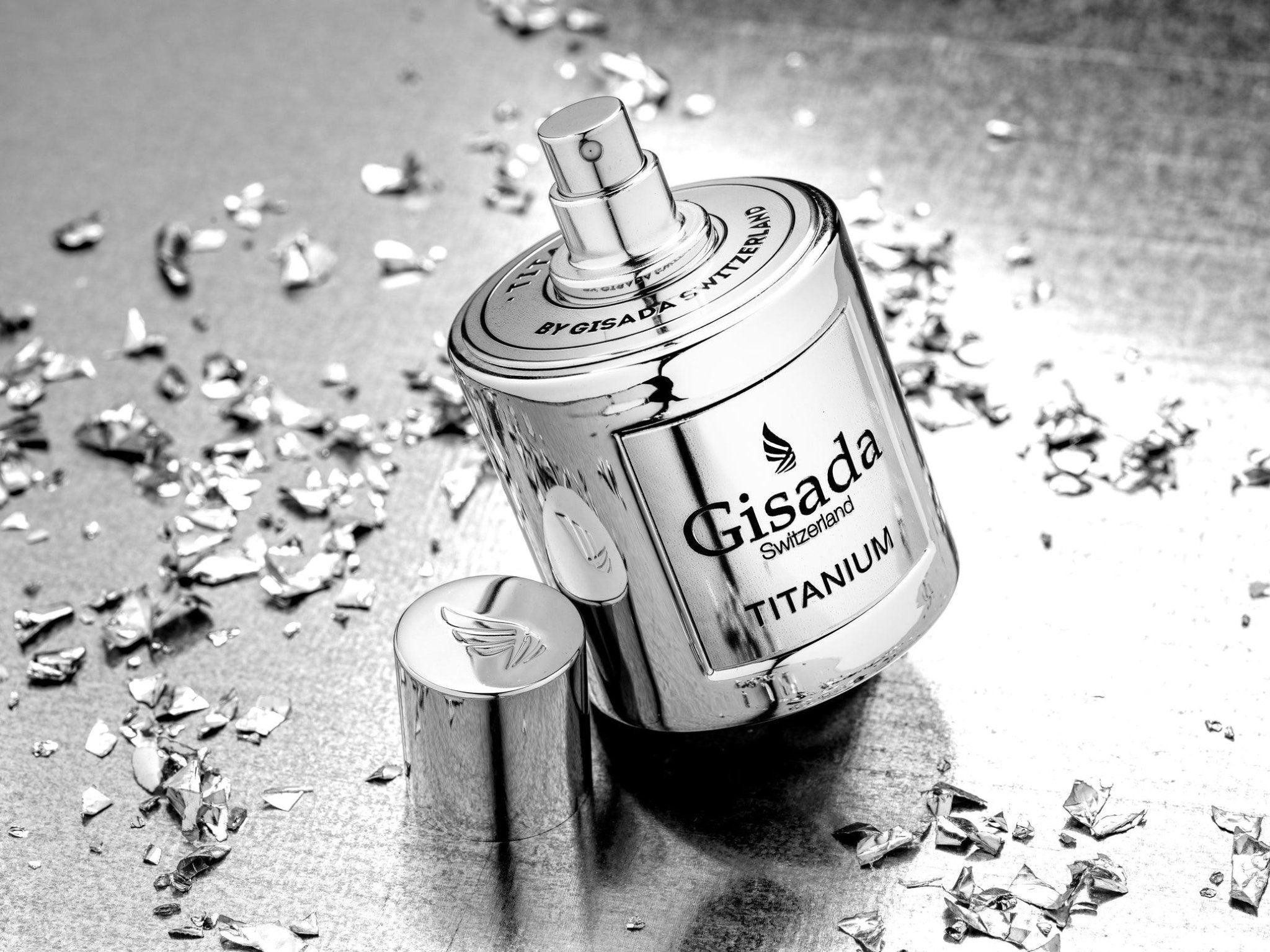 Gisada Eau de Parfum Titanium, Glasflakon, Parfüm EDP, Herrenduft