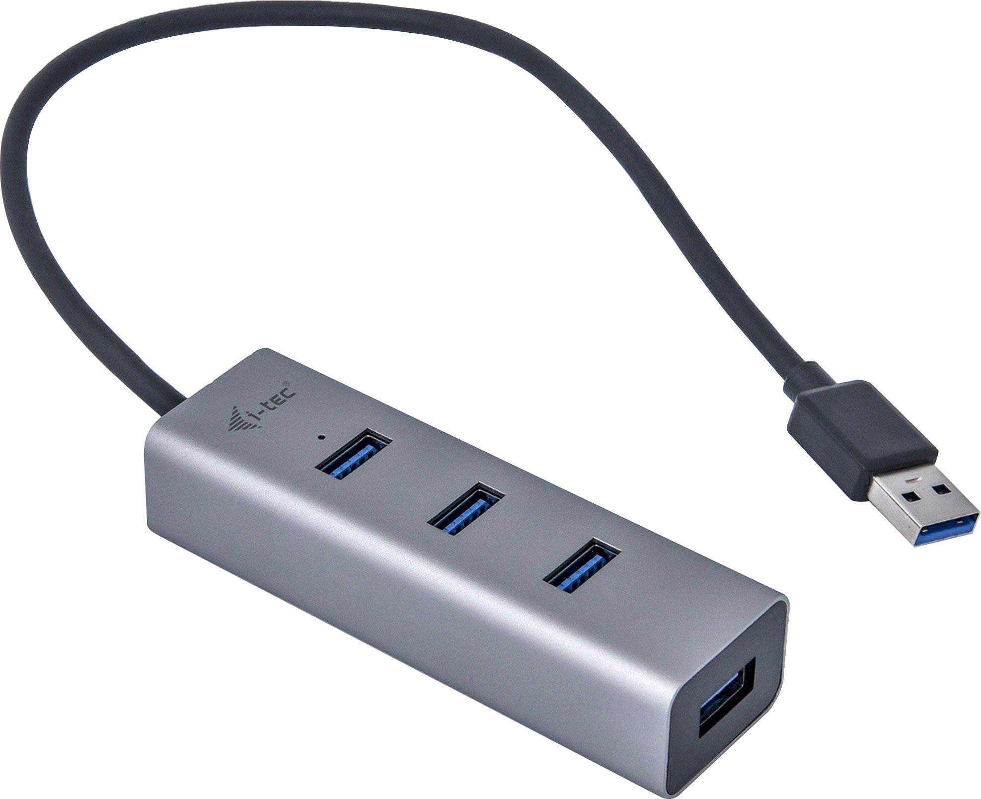 USB 3.0 Metal HUB 4 Port USB-Adapter