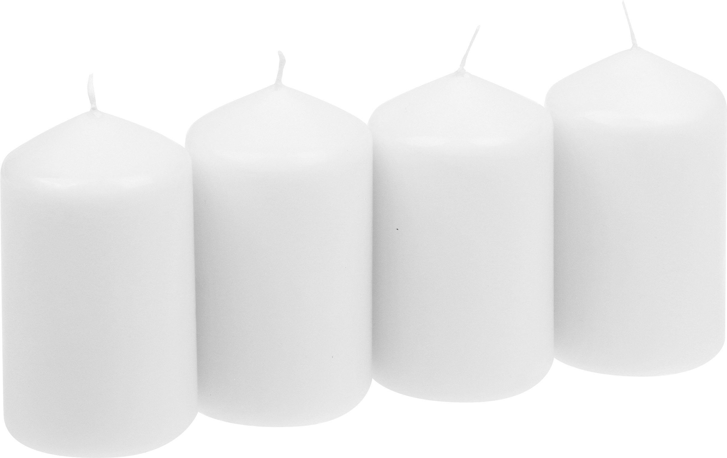 Adventskerze Stumpenkerzen, 4er-Pack