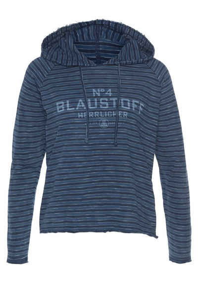 Herrlicher Sweater »ANNISTON SWEAT« mit Blaustoff Herrlicher Frontdruck