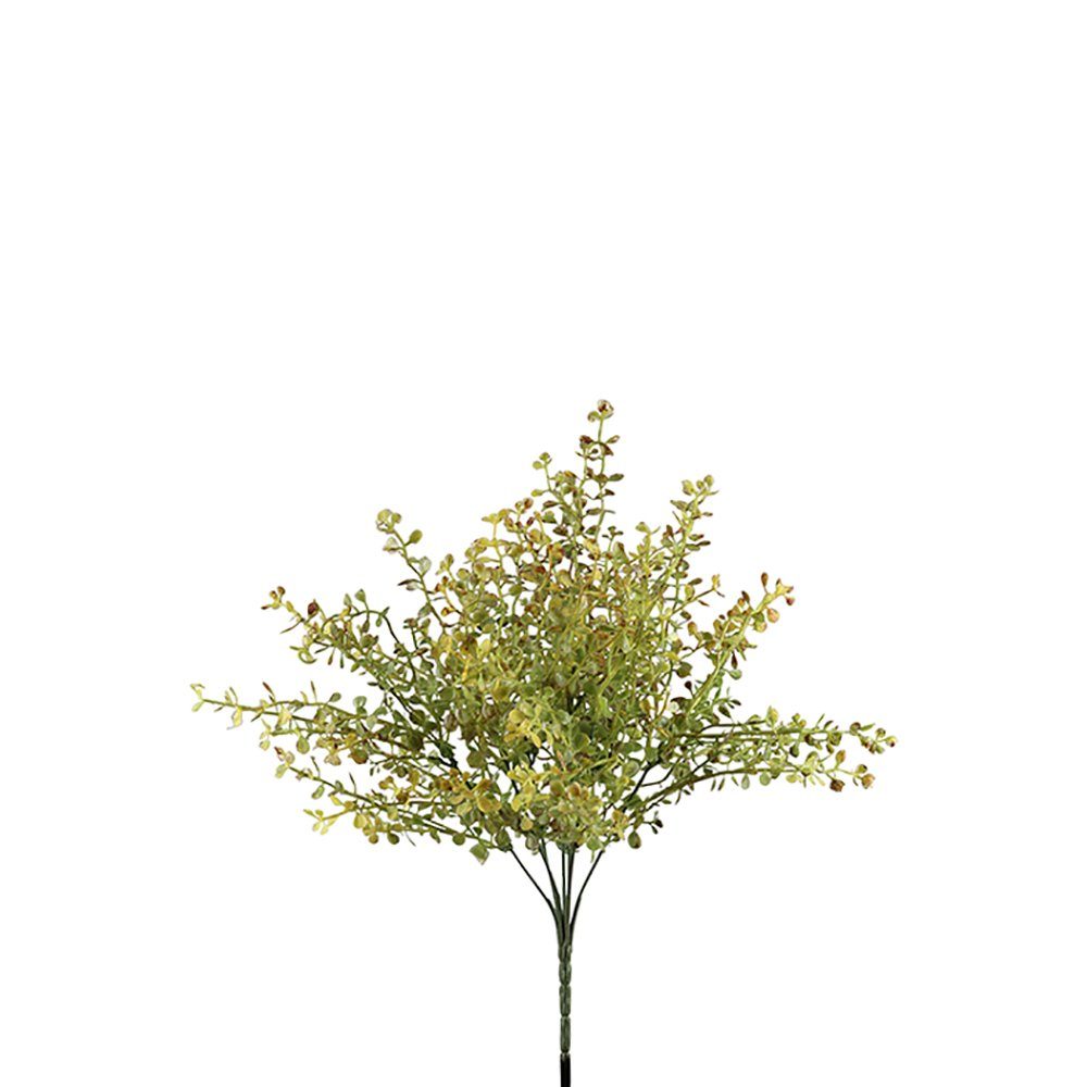 - - H. Blatt Fink Kunstpflanze 35cm, Kunstblume FINK gelb-grün