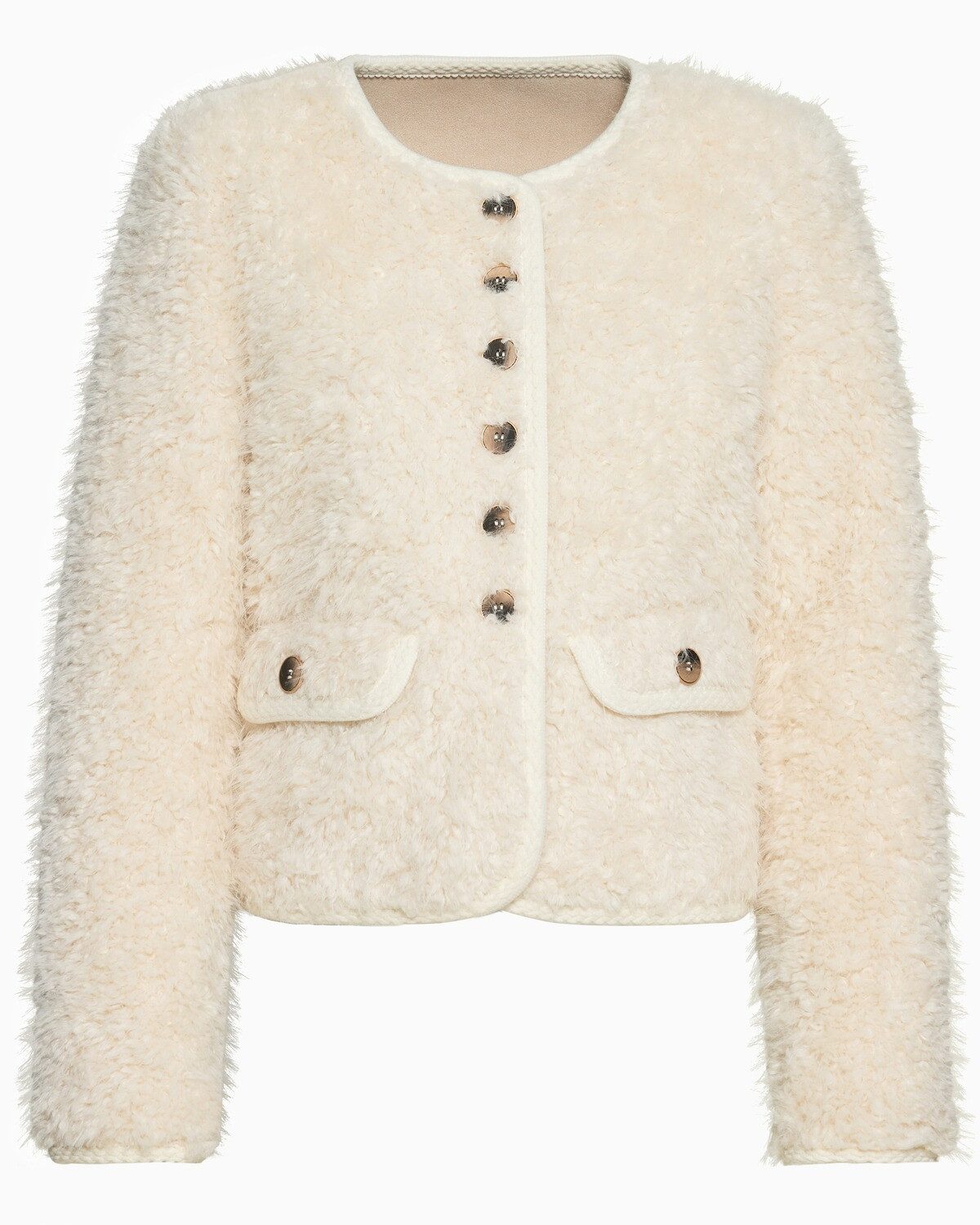 White Label Trachtenjacke Webpelzjacke