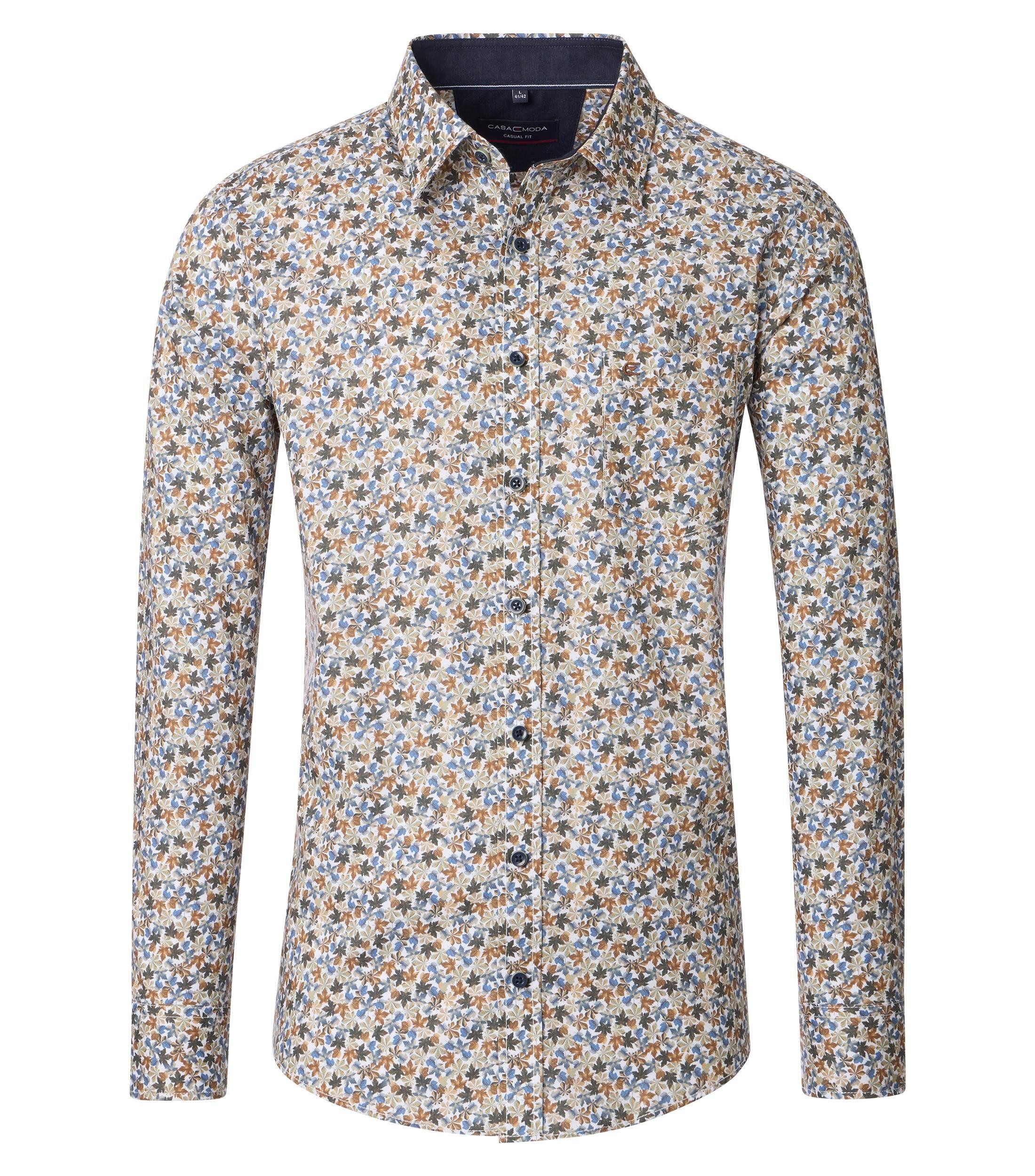CASAMODA Langarmhemd CASAMODA Freizeithemd Print günstig online kaufen