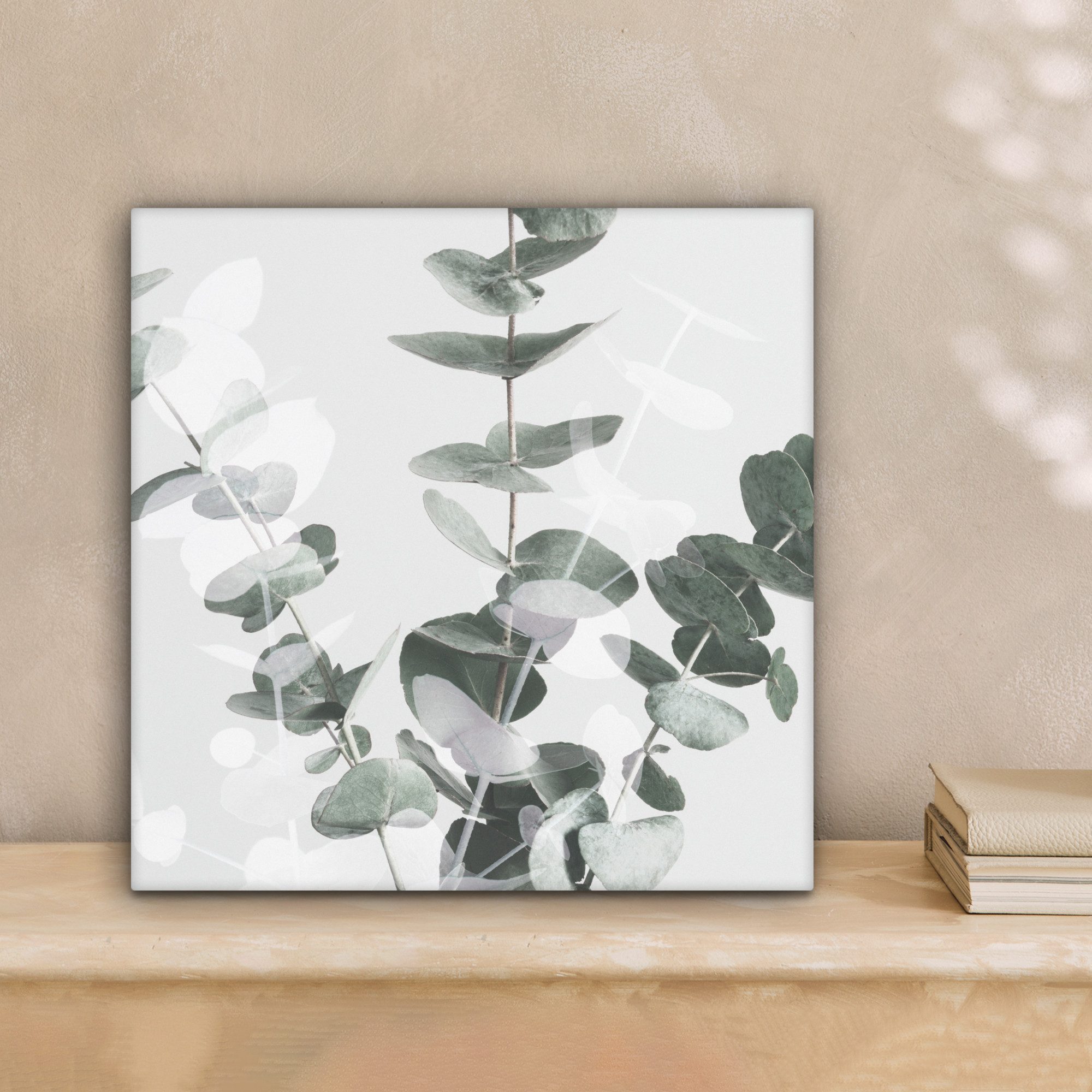 OneMillionCanvasses® Leinwandbild Pflanzen - Grün - Natur - Blätter, Fotodr günstig online kaufen