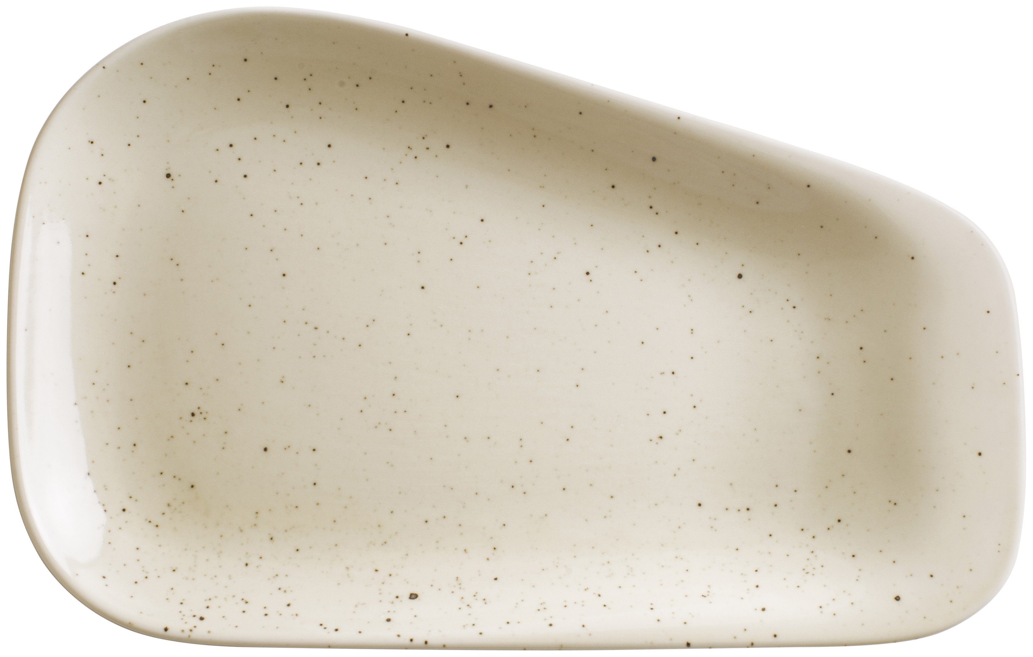 Kahla Servierplatte Homestyle 27 cm, Porzellan, Handglasiert, Made in Germany natural cotton