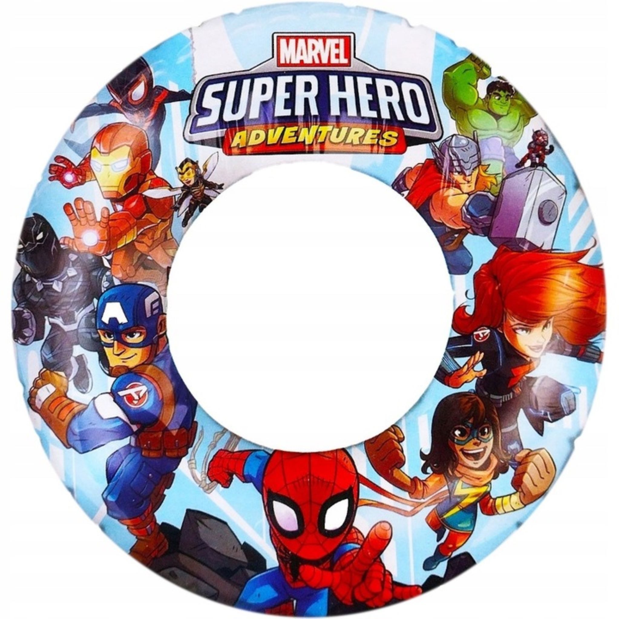 SAMBRO Schwimmring Avengers Schwimmring 50 cm - Super Hero Adventures, Sicher und Spaß