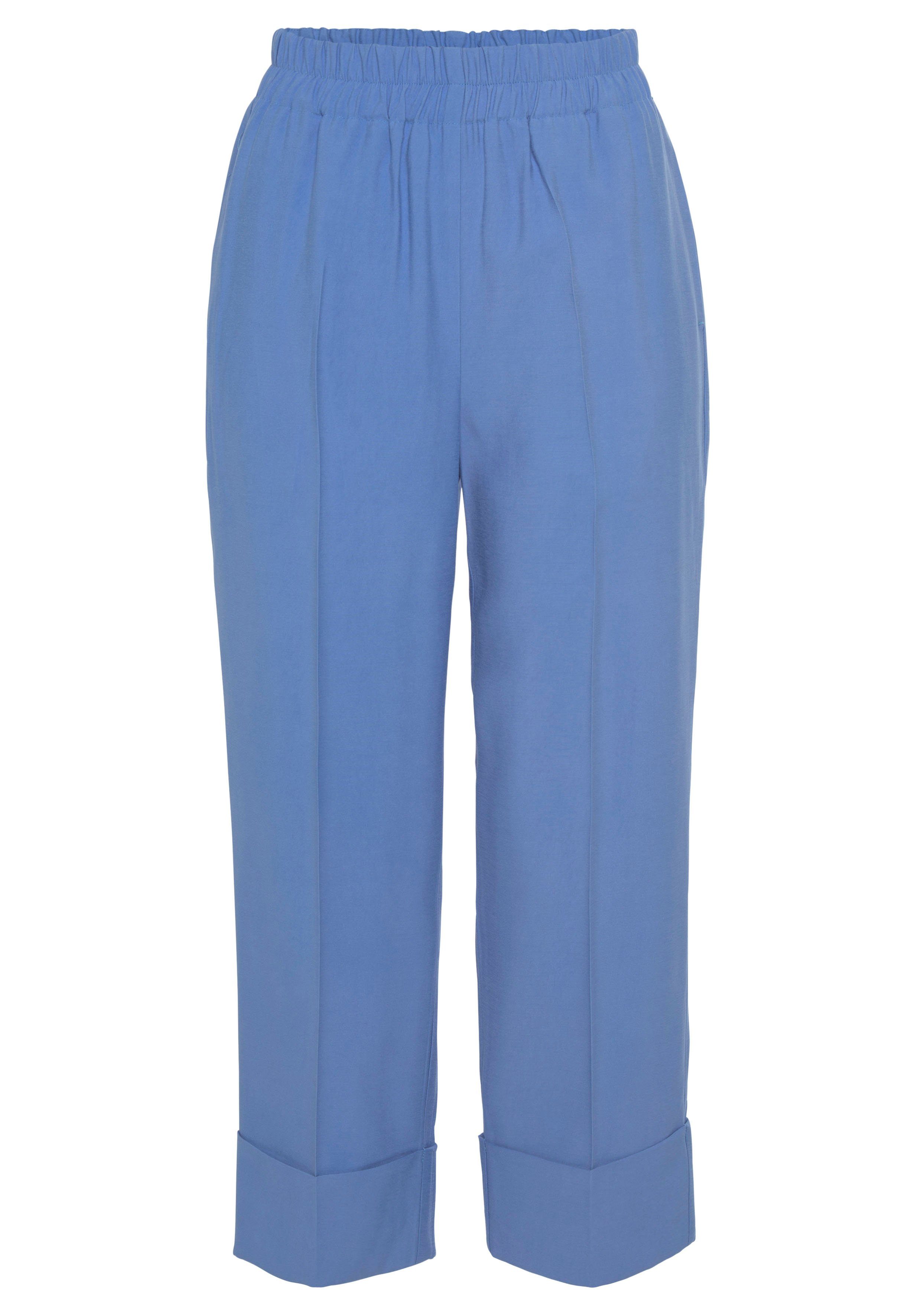 LASCANA Schlupfhose mit breitem Umschlagsaum günstig online kaufen