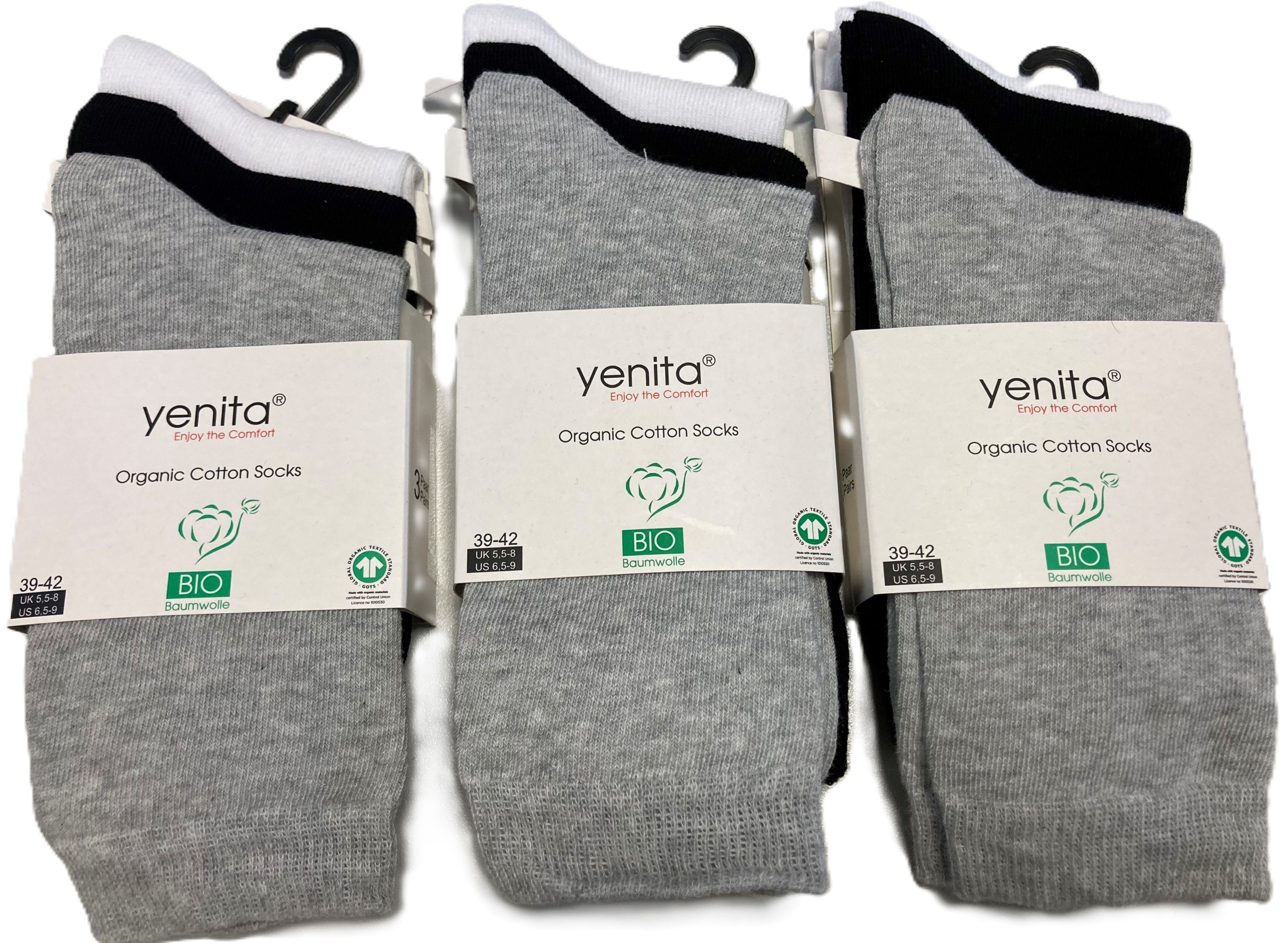 cwonlineshop Socken sportsocken freizeitsocken arbeitssocken (Yenita) 6 Paar (Set)