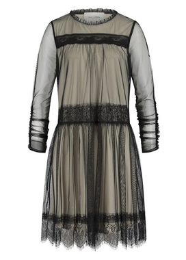 Nicowa A-Linien-Kleid NIABILO mit zartem Tüll und Wimperspitze