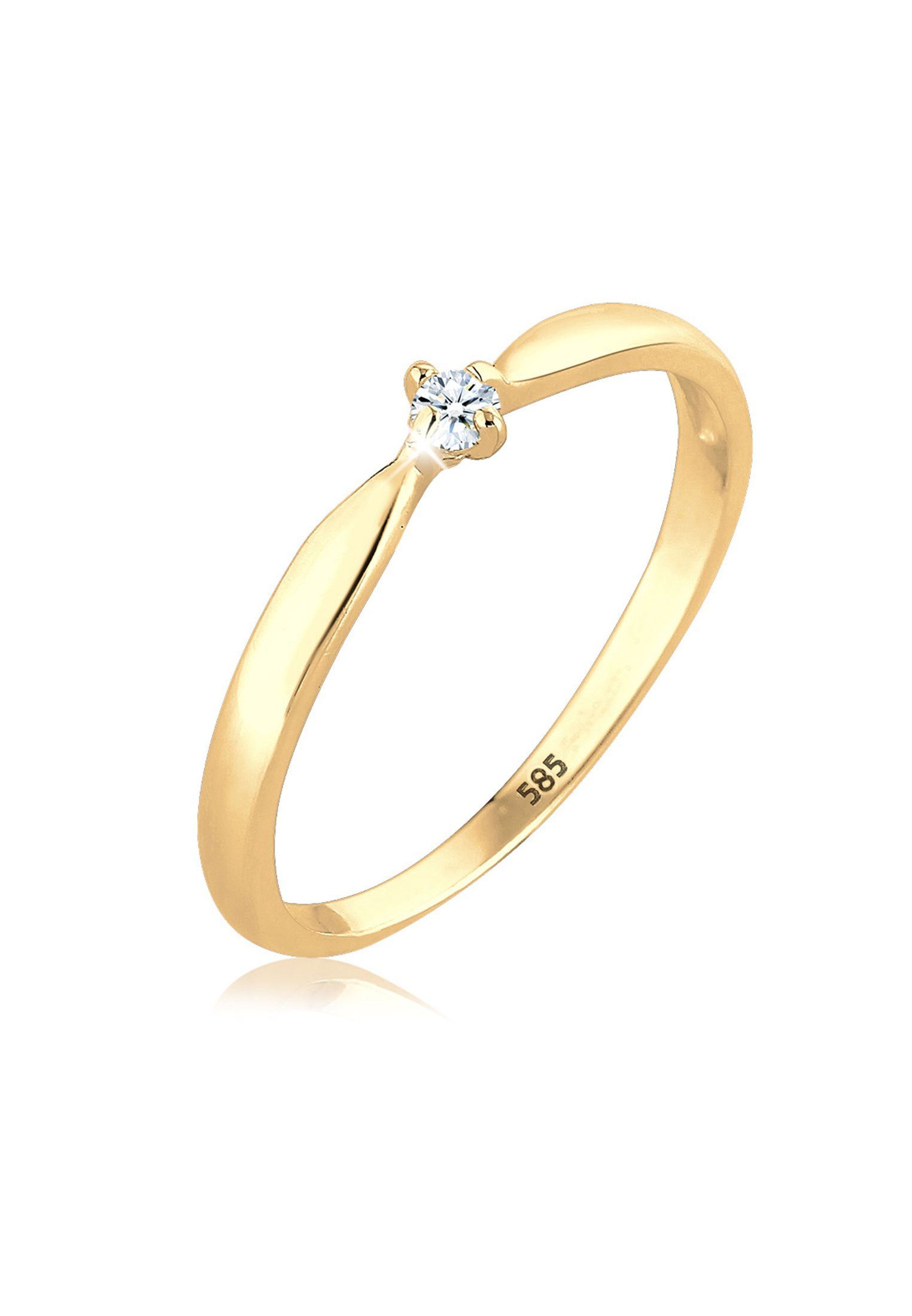 Elli DIAMONDS Verlobungsring Verlobungsring Diamant Weiß günstig online kaufen